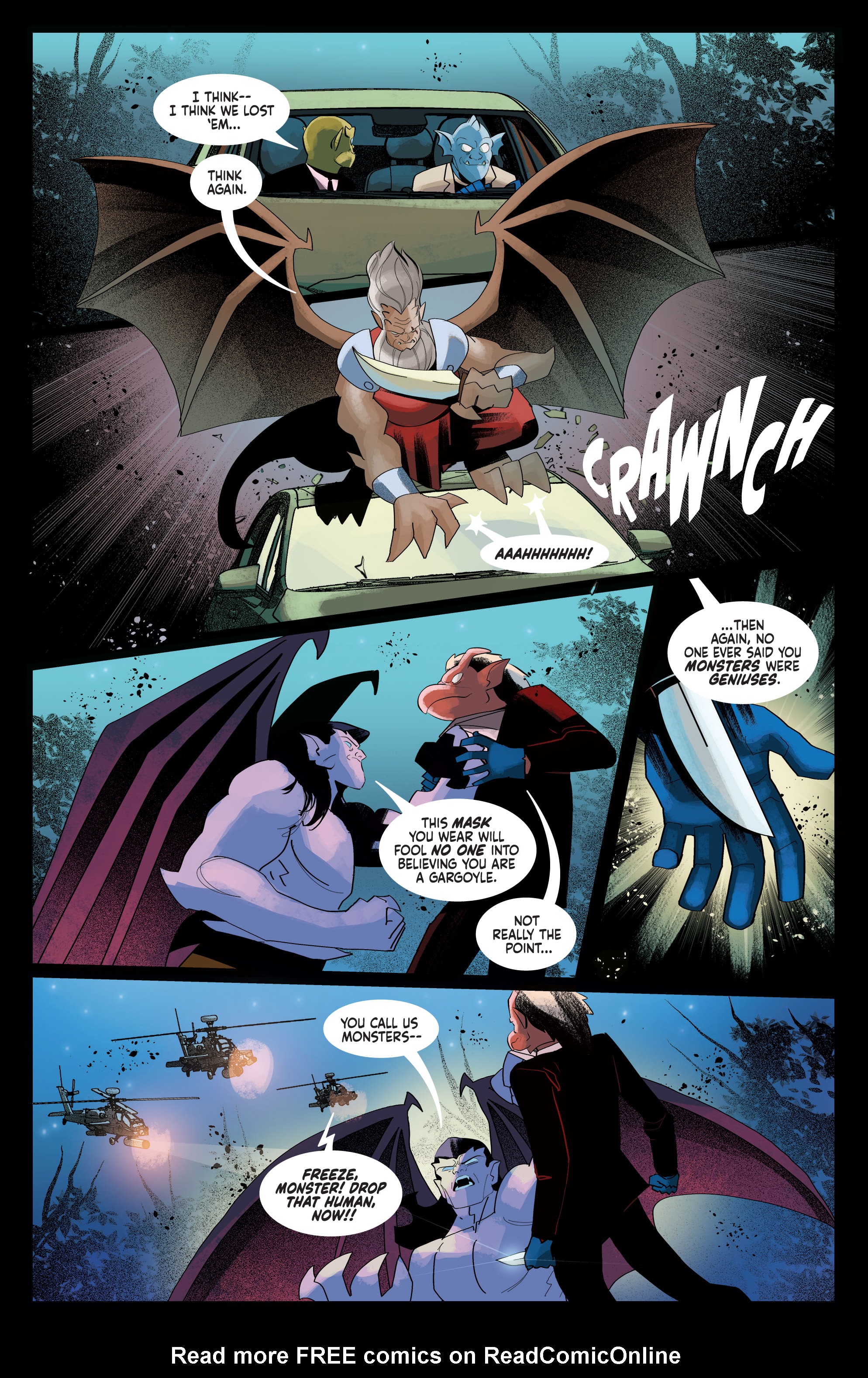 Read online Gargoyles (2022) comic -  Issue #4 - 22