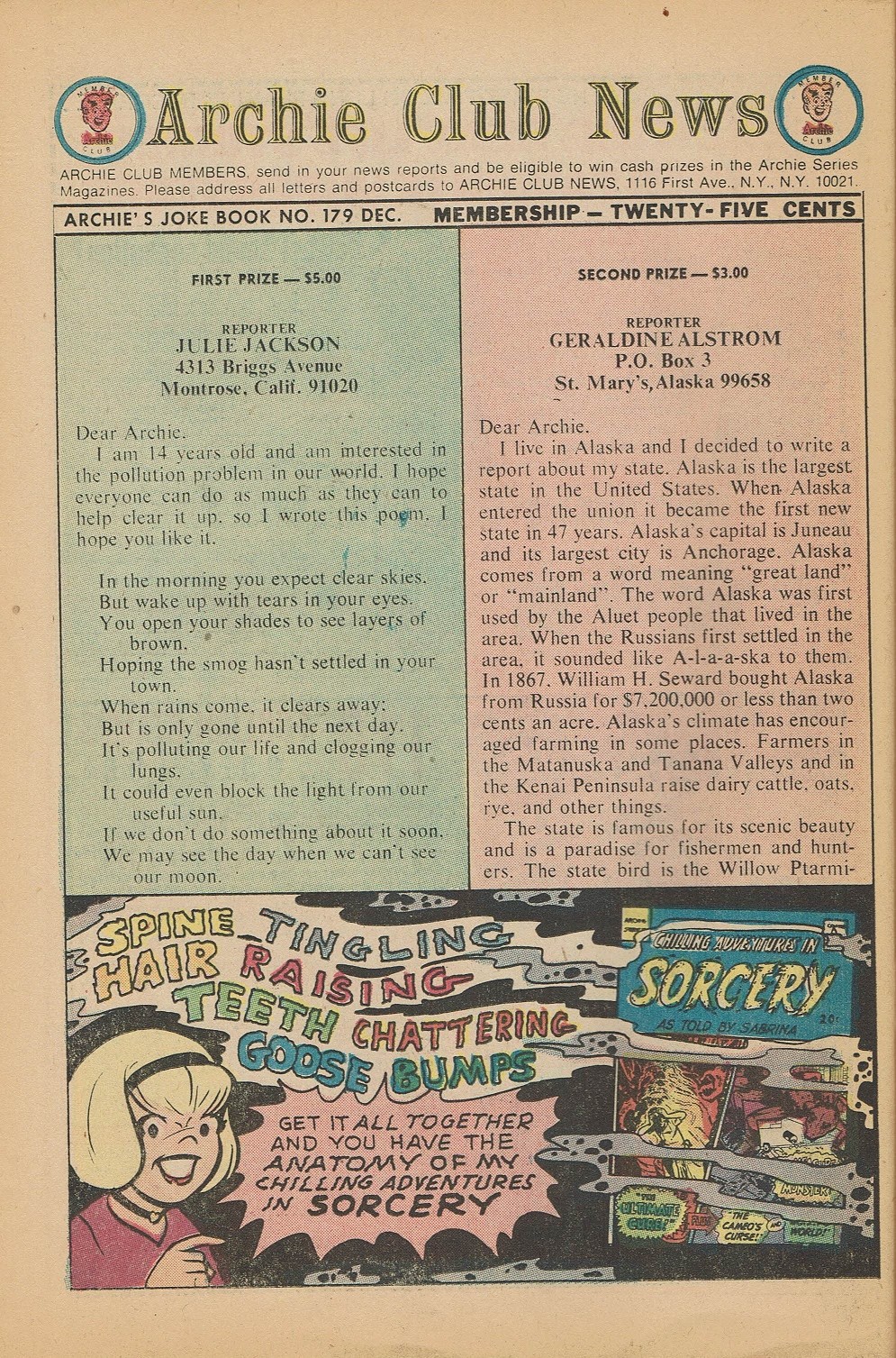 Read online Archie's Joke Book Magazine comic -  Issue #179 - 26