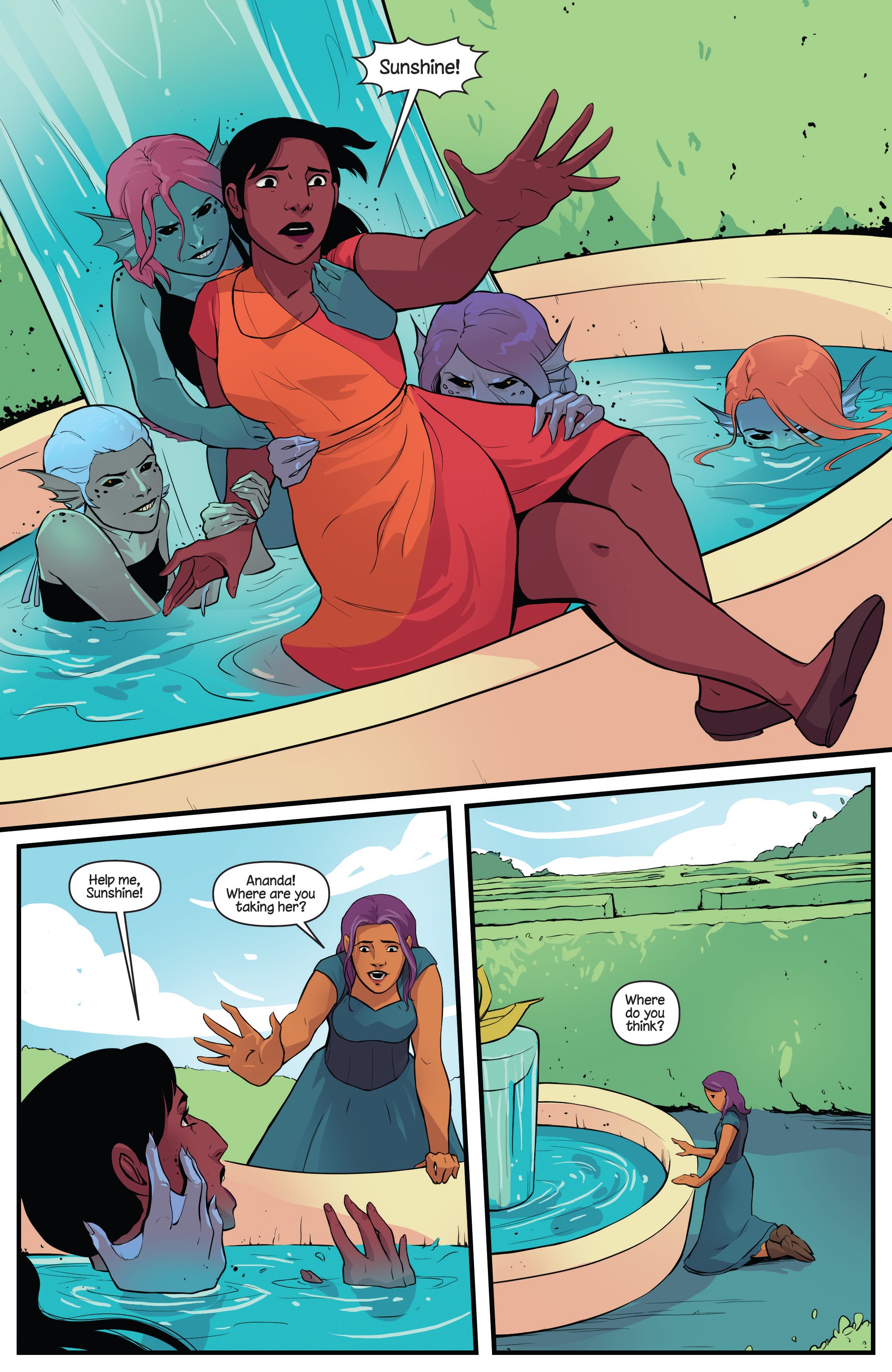Read online Princeless Raven Year Two: Love and Revenge comic -  Issue # _TPB Get Lost Together - 95