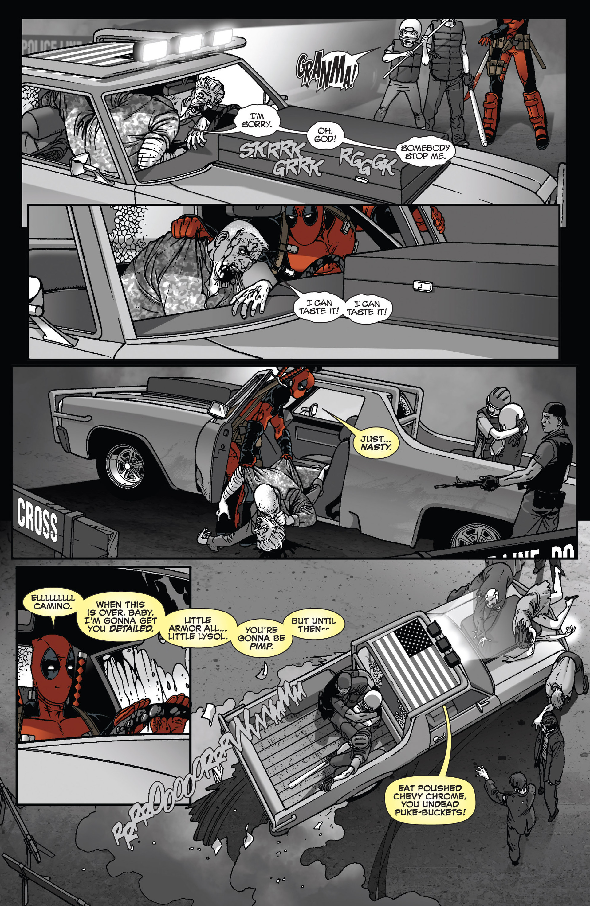 Read online Night of the Living Deadpool comic -  Issue #2 - 8