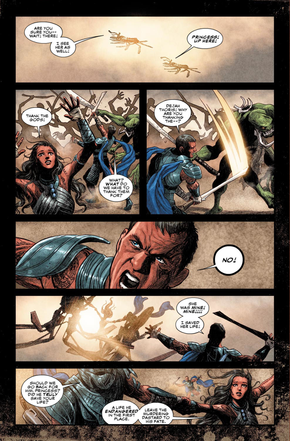 Read online John Carter: The World of Mars comic -  Issue #4 - 13