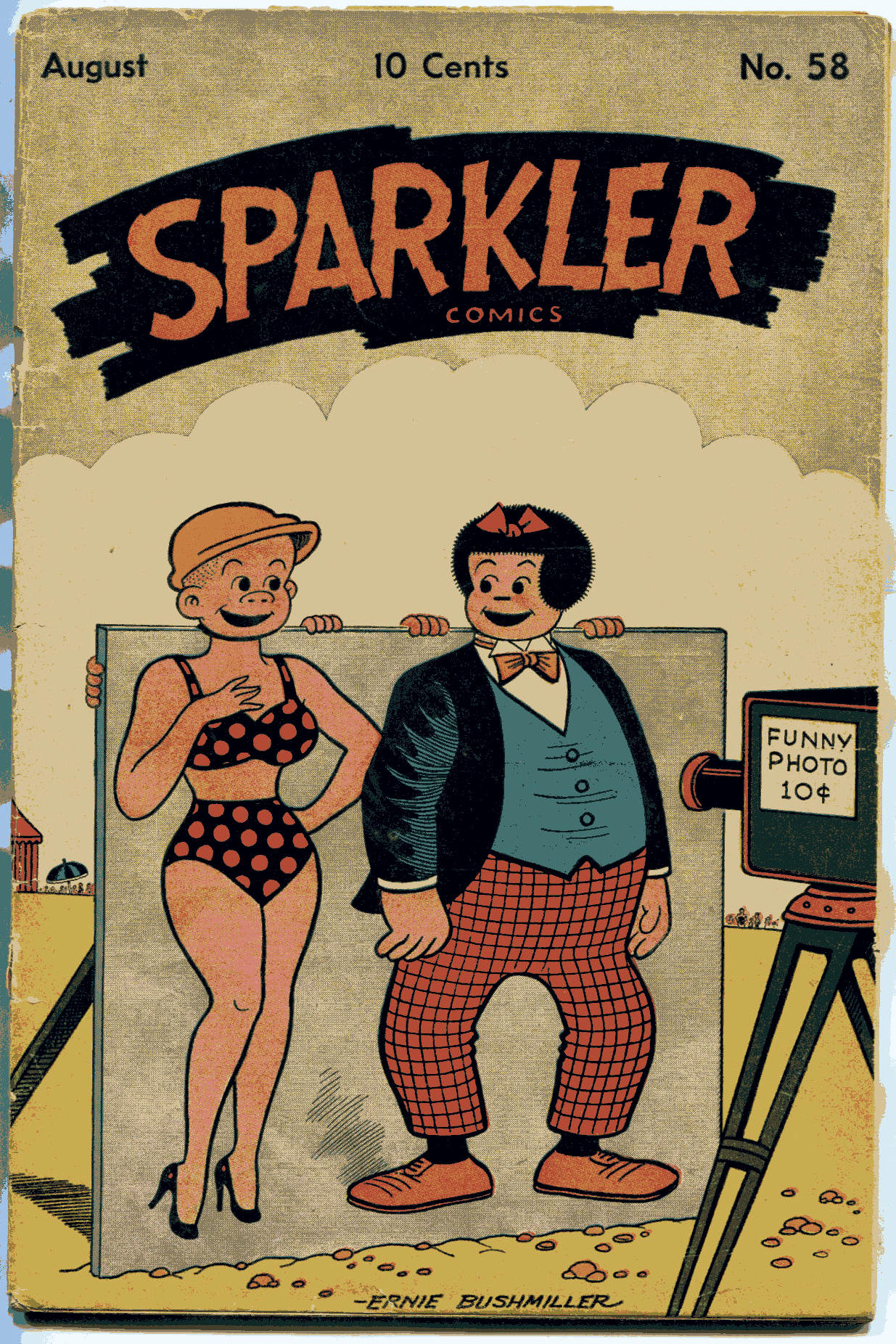 Read online Sparkler Comics comic -  Issue #58 - 1