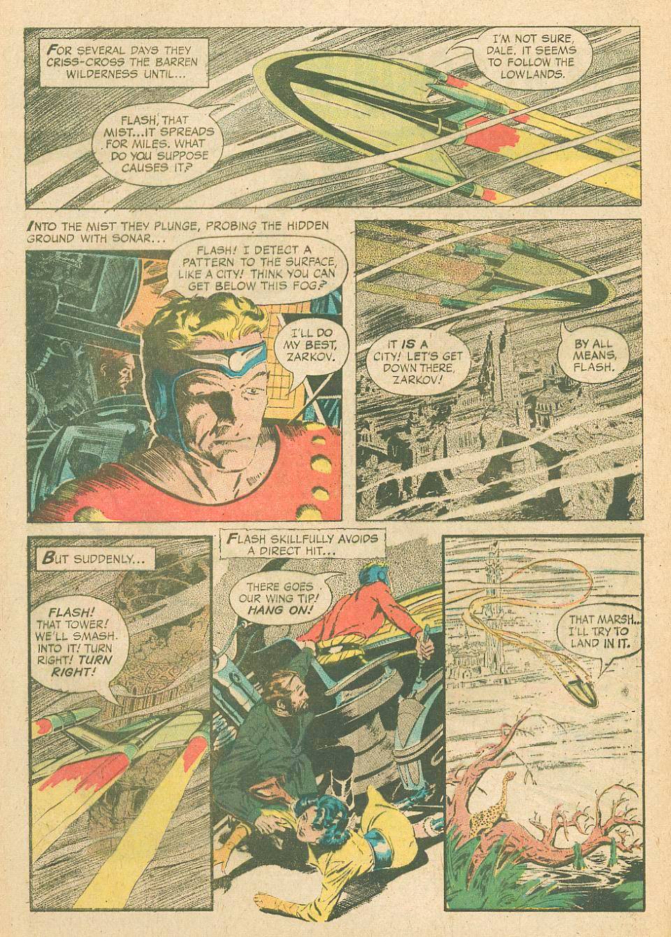 Read online Flash Gordon (1966) comic -  Issue #4 - 4