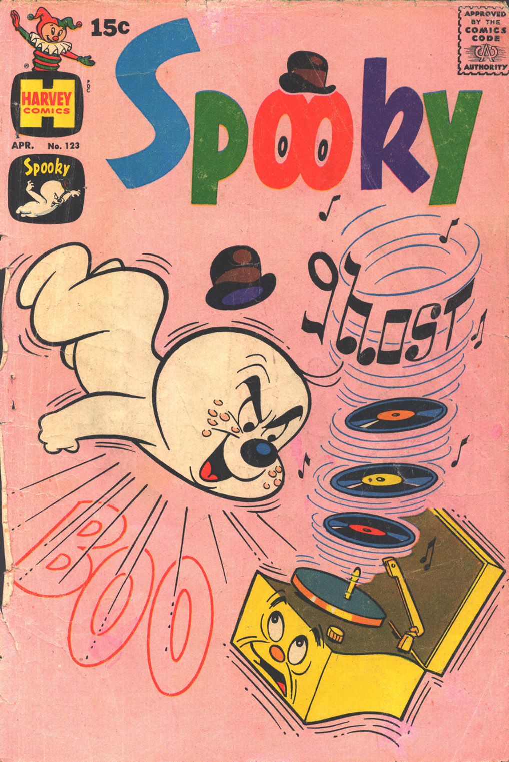 Read online Spooky comic -  Issue #123 - 1