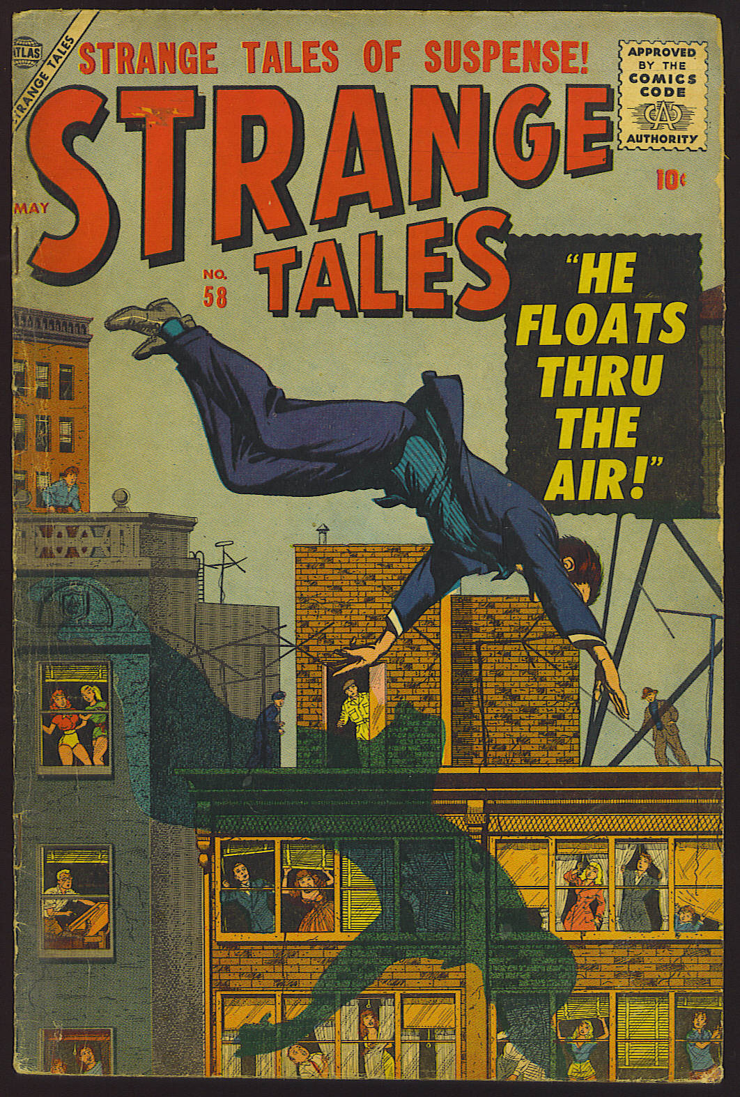 Read online Strange Tales (1951) comic -  Issue #58 - 1