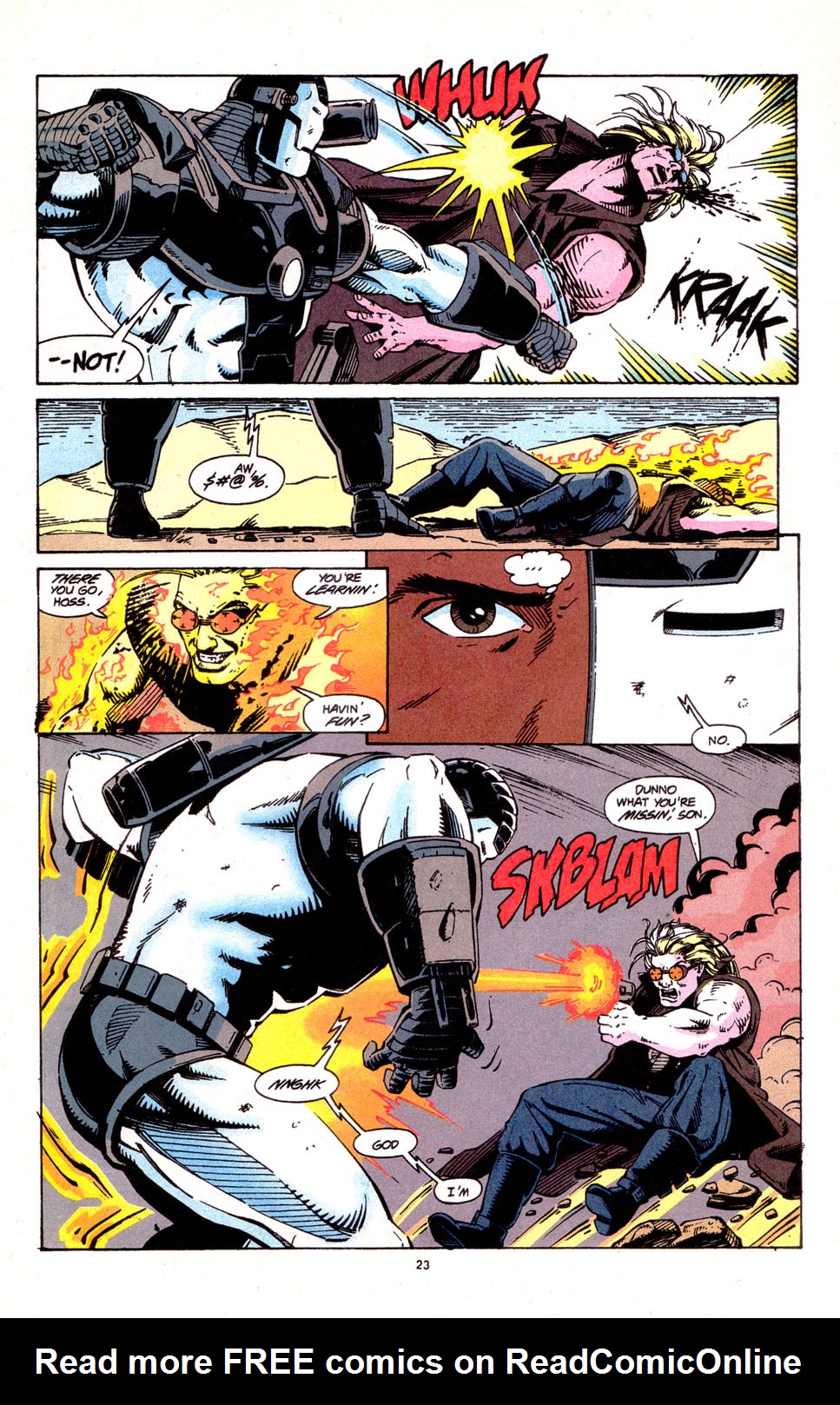 Read online War Machine (1994) comic -  Issue #6 - 19