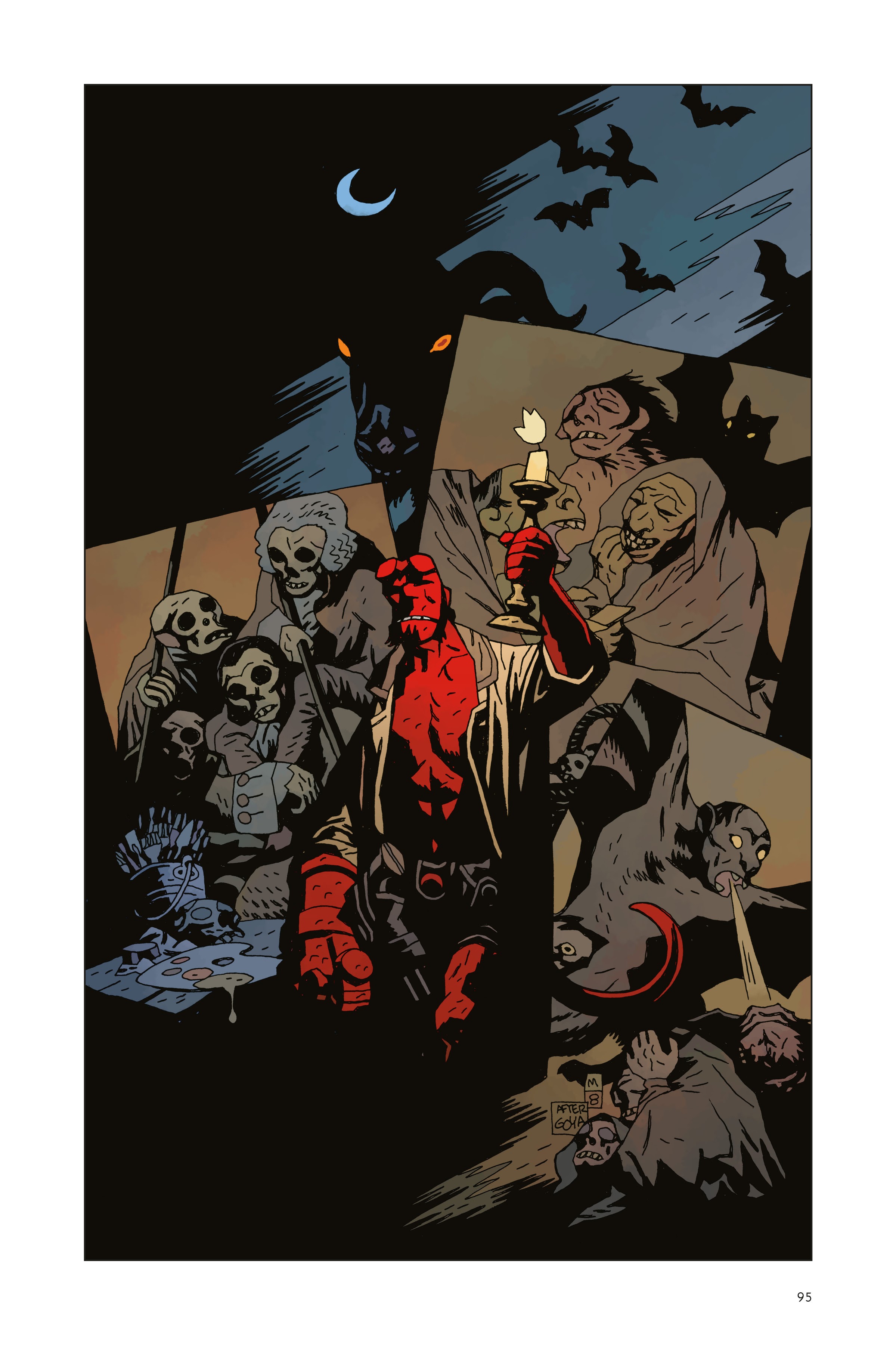 Read online Hellboy: 25 Years of Covers comic -  Issue # TPB (Part 1) - 97