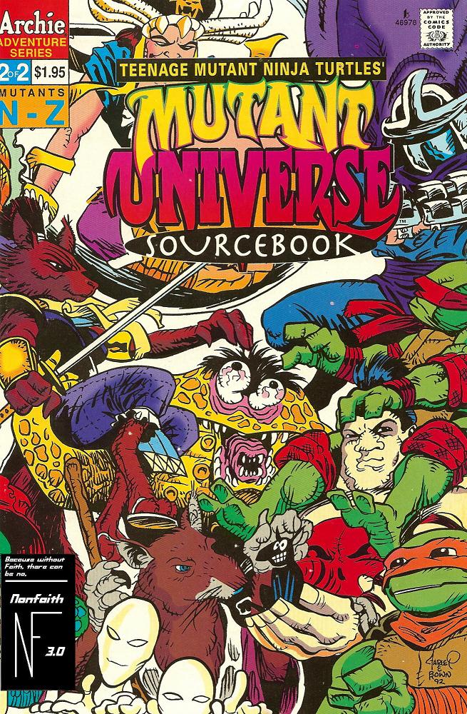 Read online Teenage Mutant Ninja Turtles Mutant Universe Sourcebook comic -  Issue #2 - 1