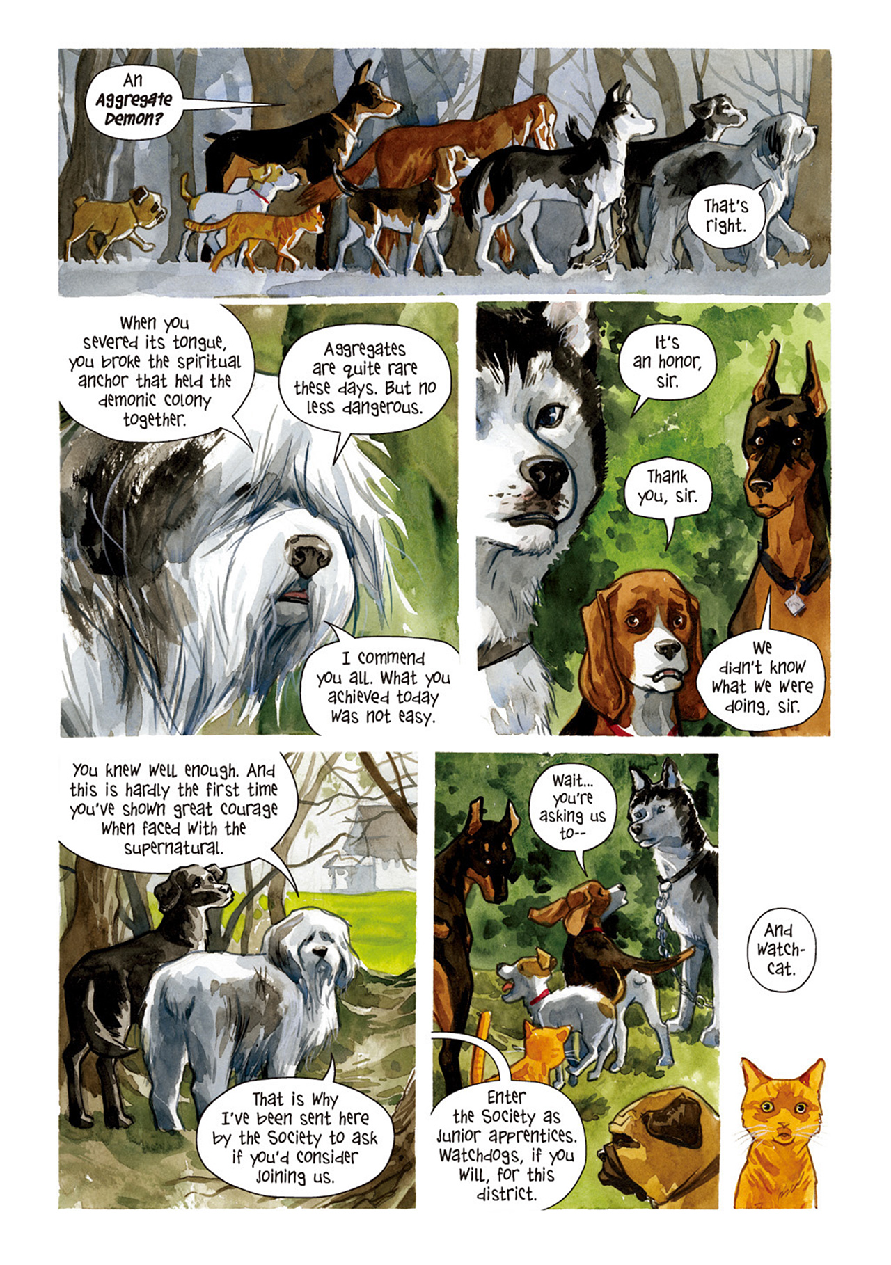 Read online Beasts of Burden comic -  Issue #1 - 24