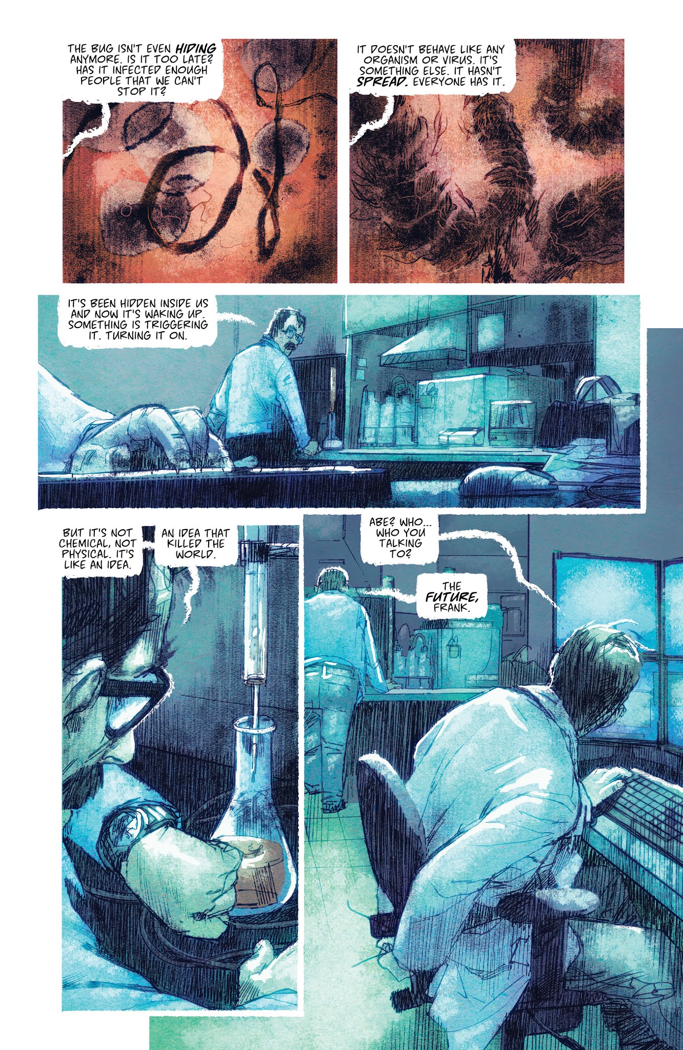Read online Evolution comic -  Issue #8 - 17