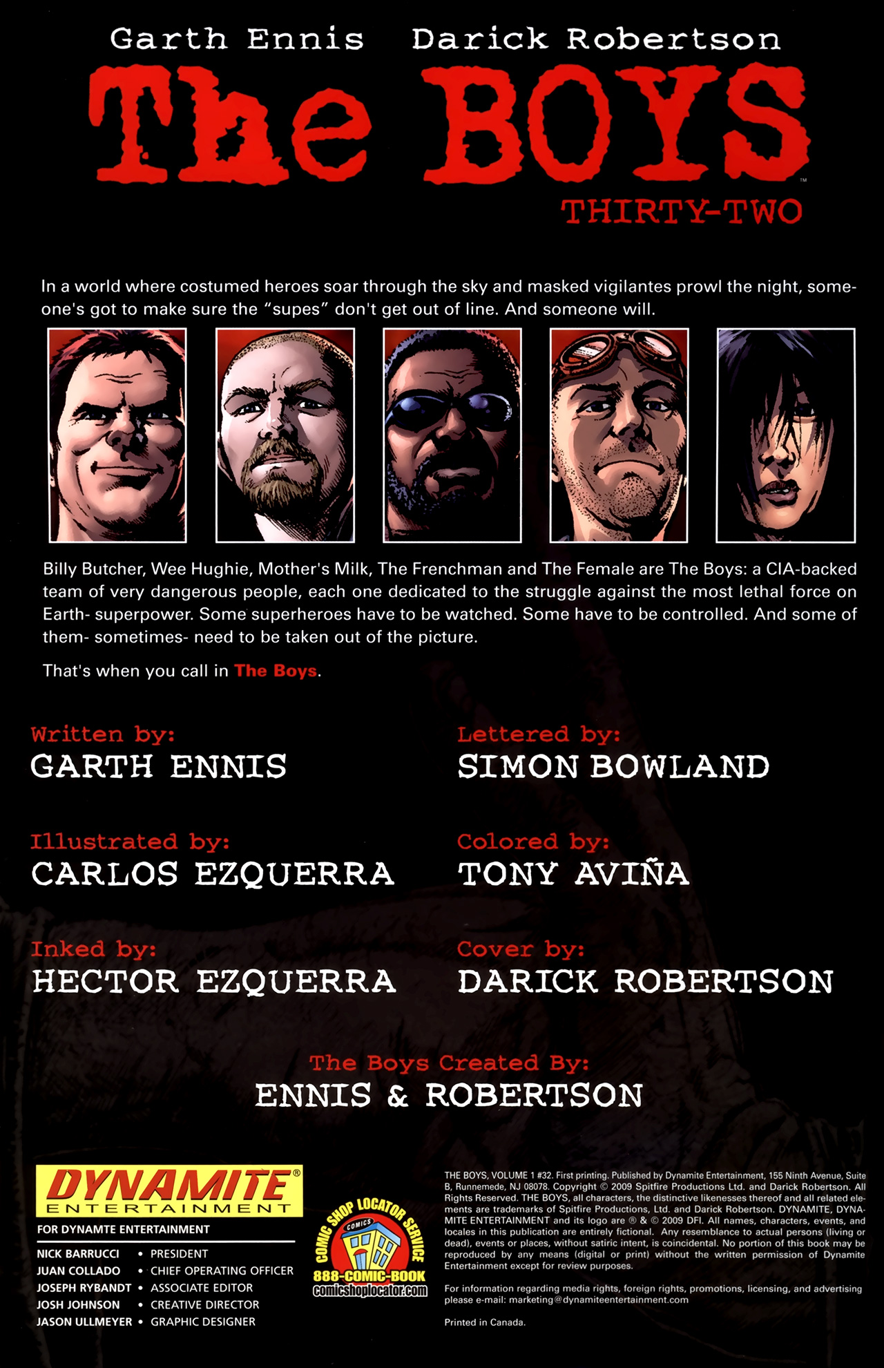 Read online The Boys comic -  Issue #32 - 2