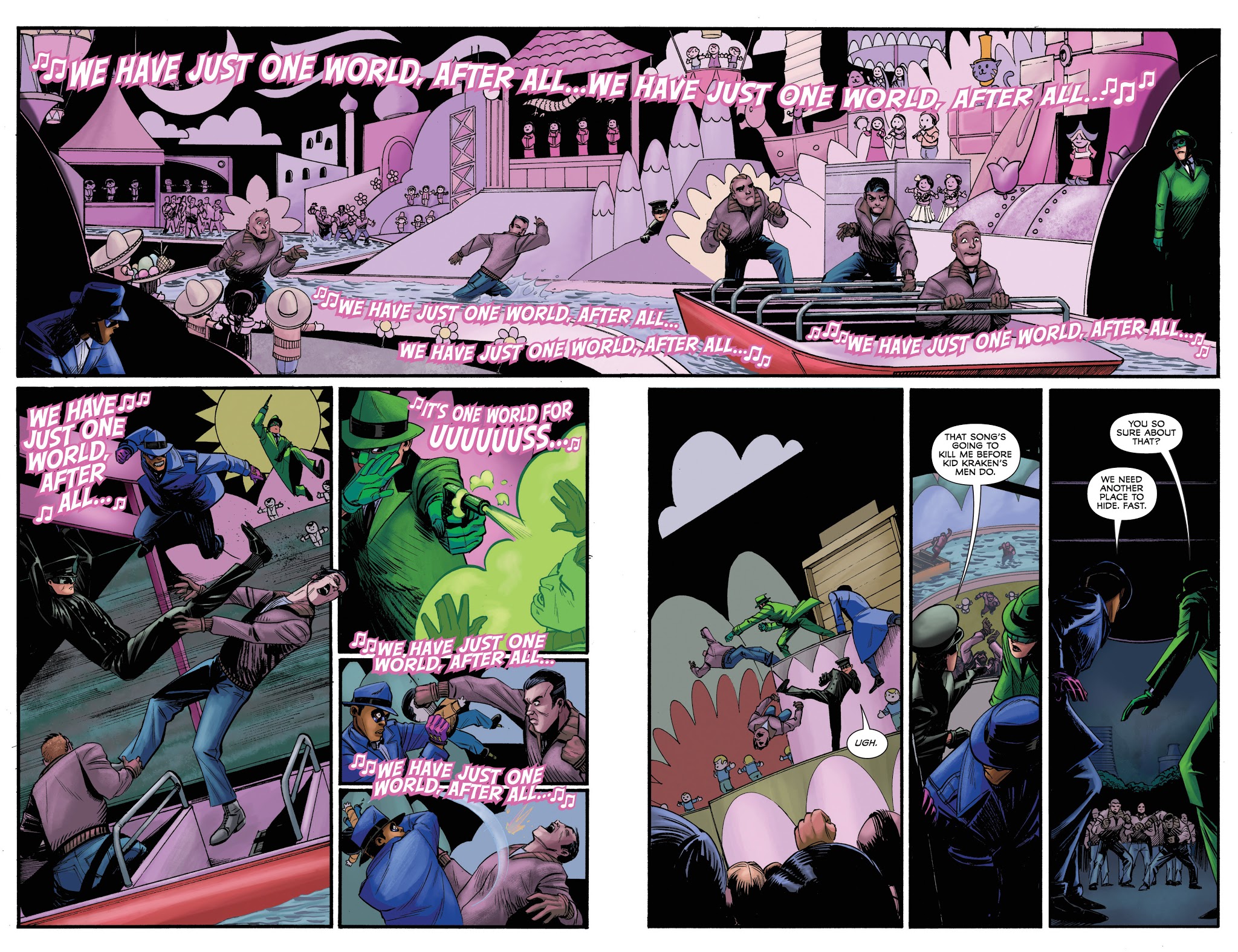 Read online The Green Hornet '66 Meets the Spirit comic -  Issue #2 - 16