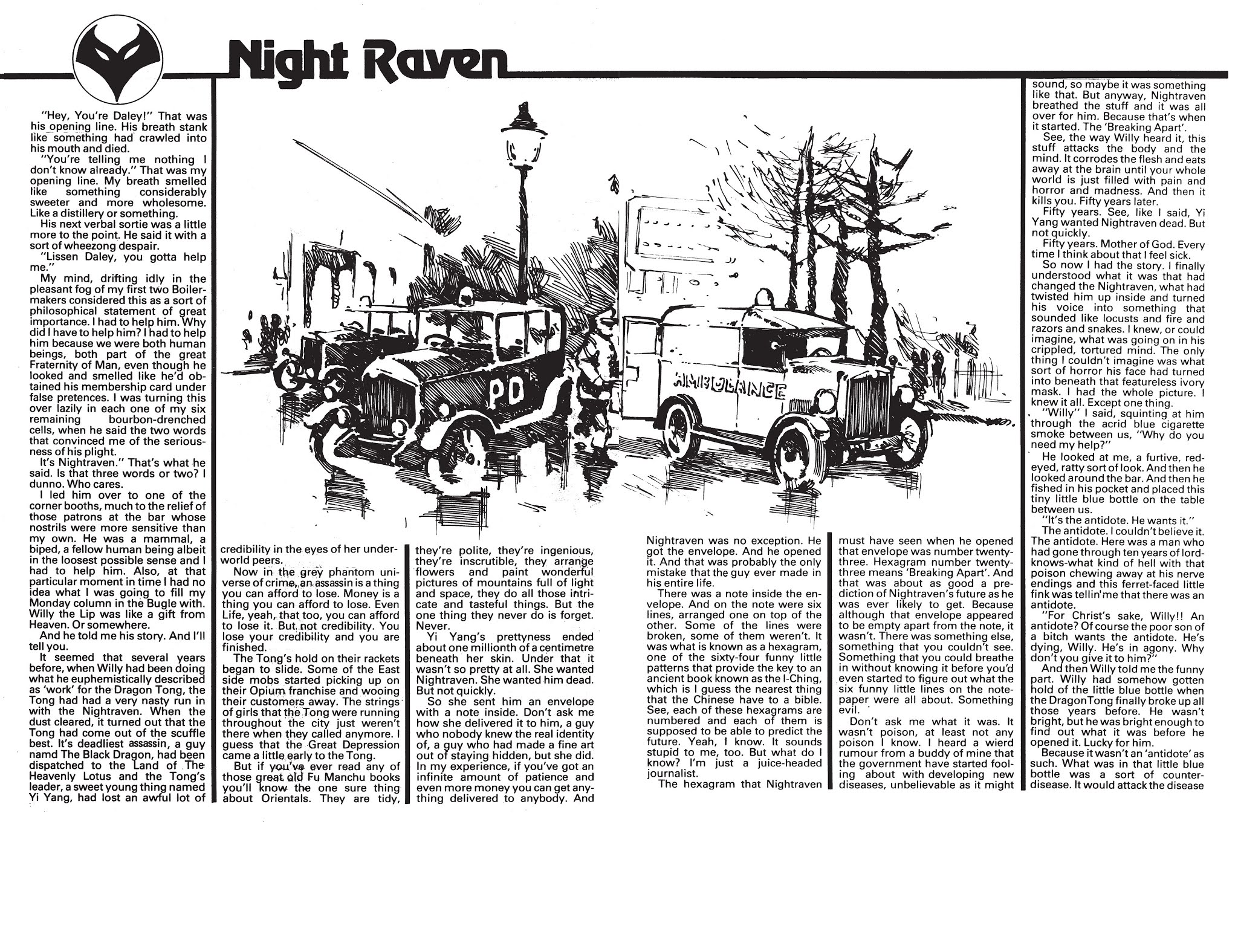 Read online Night Raven: From the Marvel UK Vaults comic -  Issue # TPB (Part 2) - 13