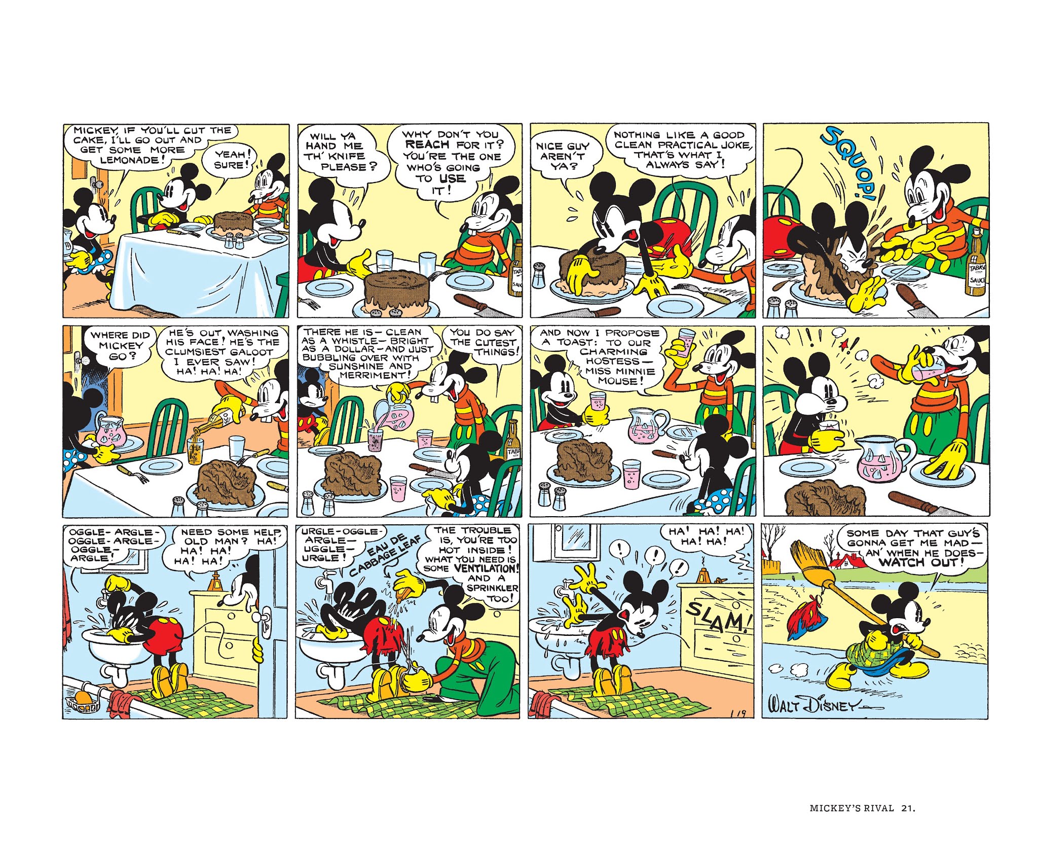 Read online Walt Disney's Mickey Mouse Color Sundays comic -  Issue # TPB 2 (Part 1) - 21