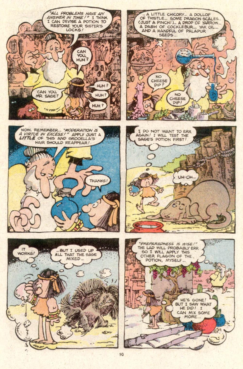 Read online Sergio Aragonés Groo the Wanderer comic -  Issue #19 - 10