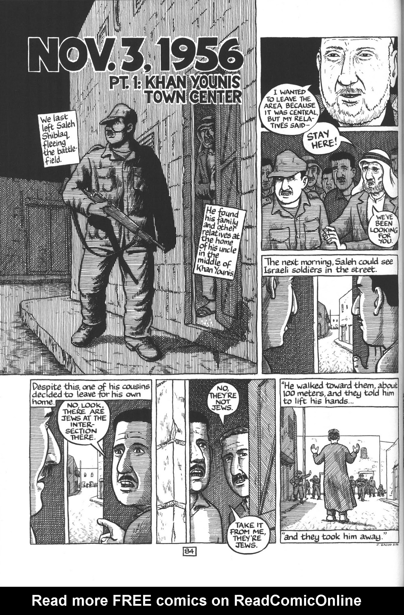 Read online Footnotes in Gaza comic -  Issue # TPB - 104