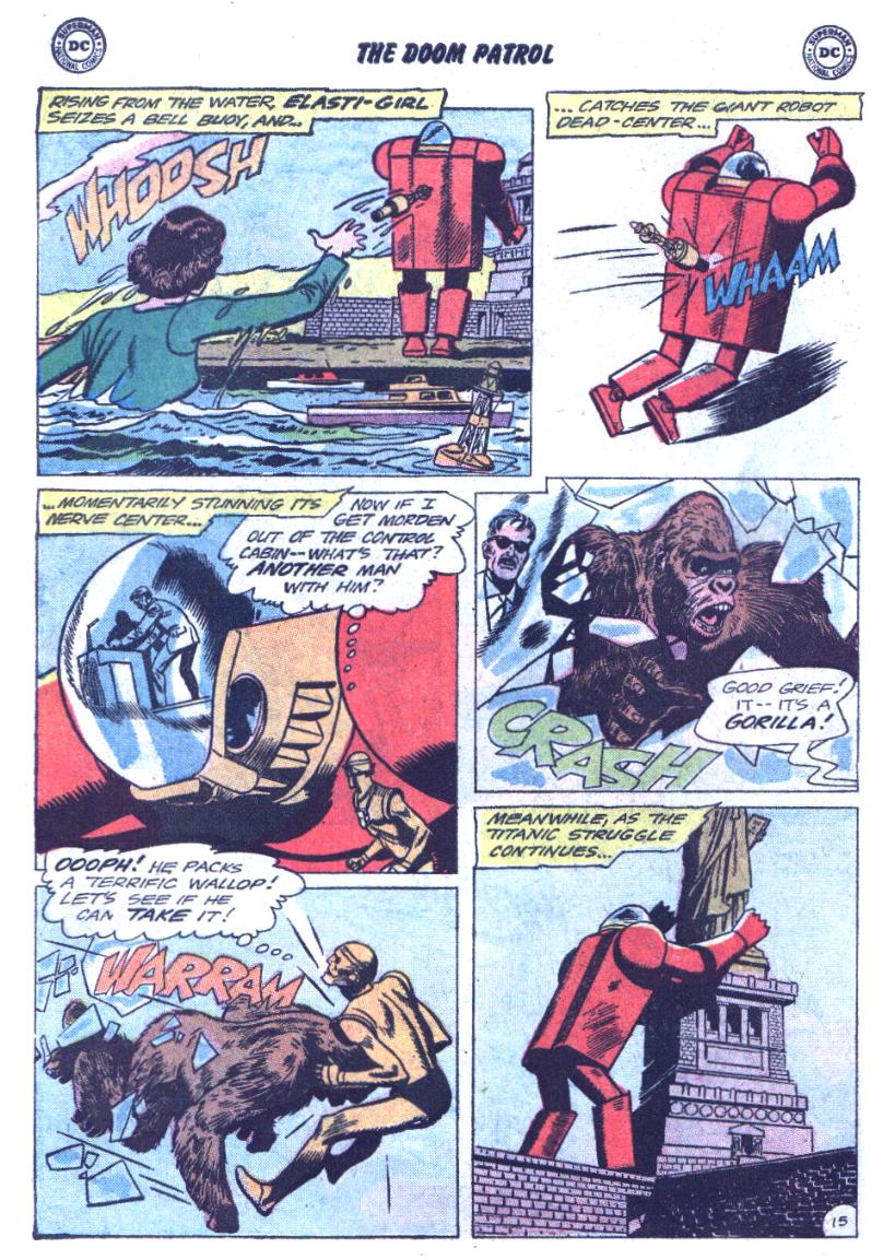 Read online Doom Patrol (1964) comic -  Issue #86 - 18