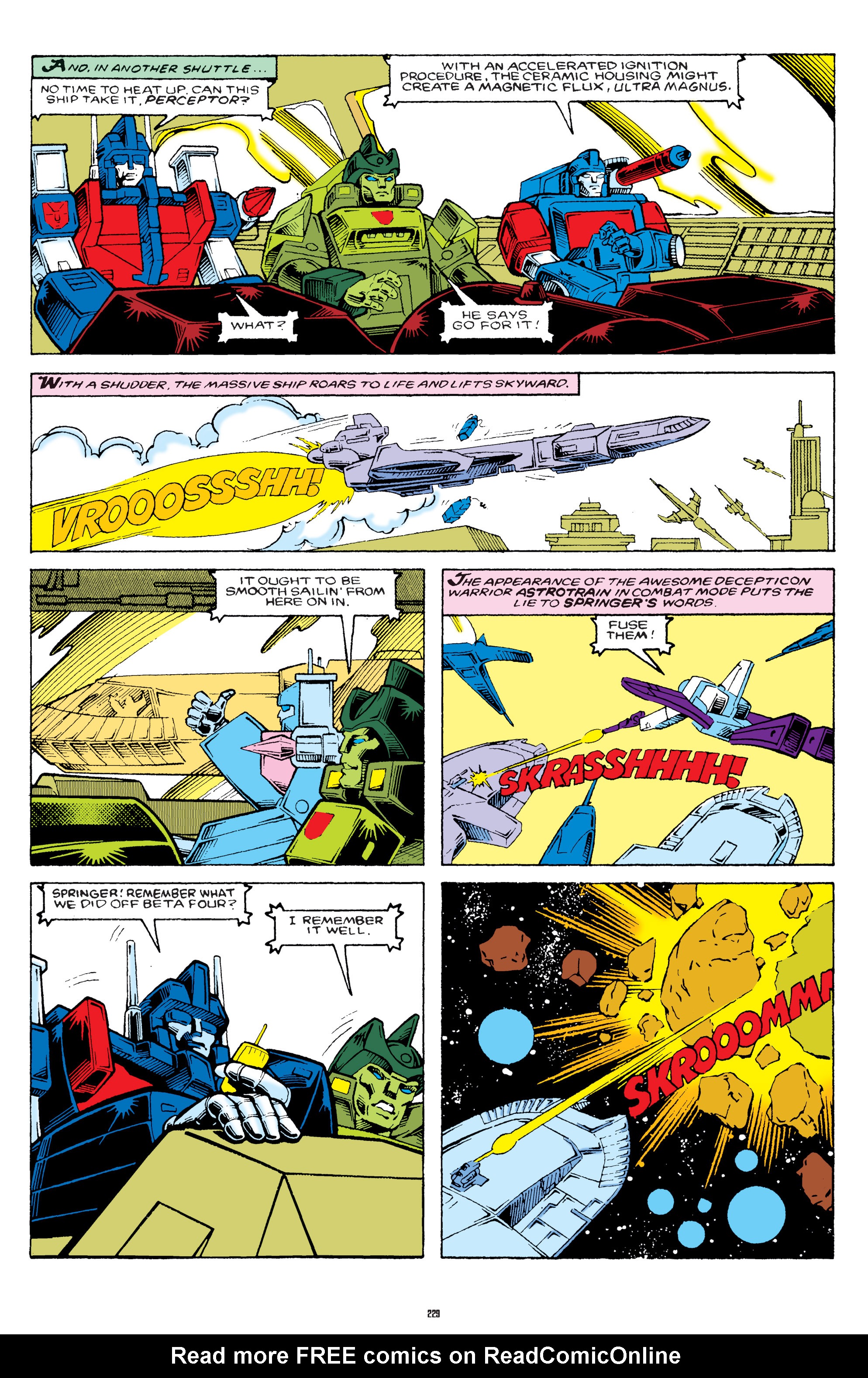 Read online The Transformers Classics comic -  Issue # TPB 7 - 228