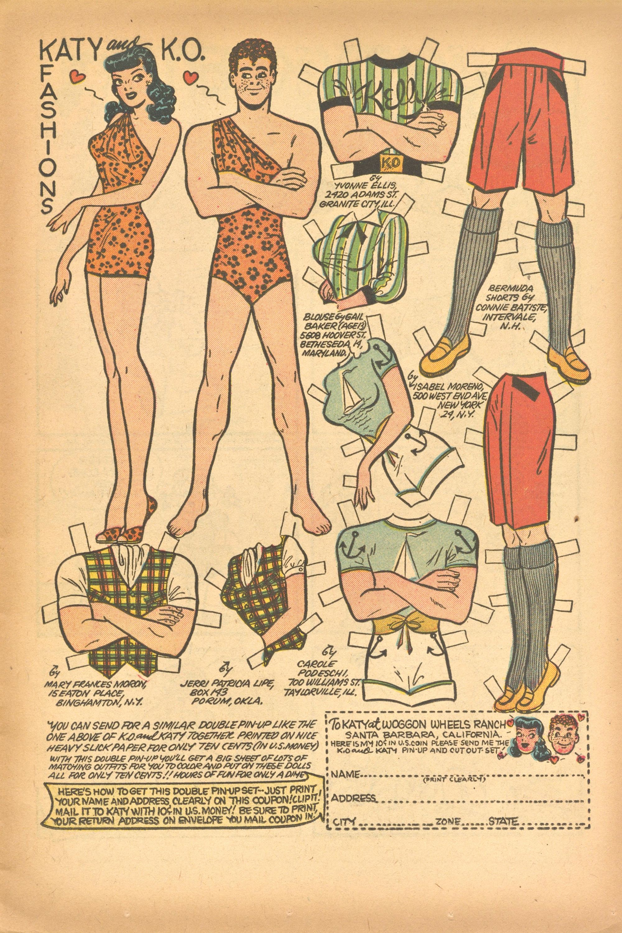 Read online Katy Keene (1949) comic -  Issue #23 - 11