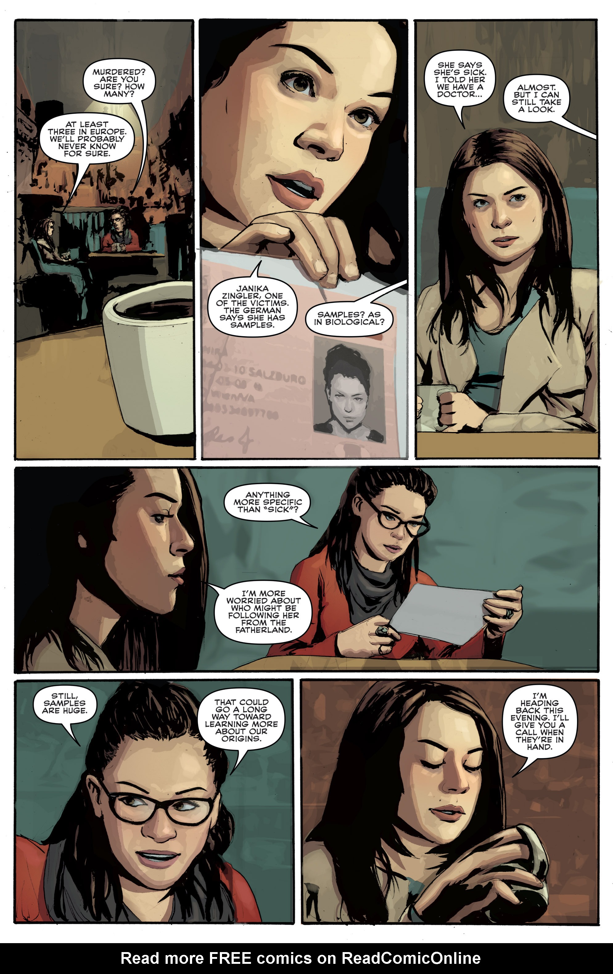 Read online Orphan Black comic -  Issue #4 - 9
