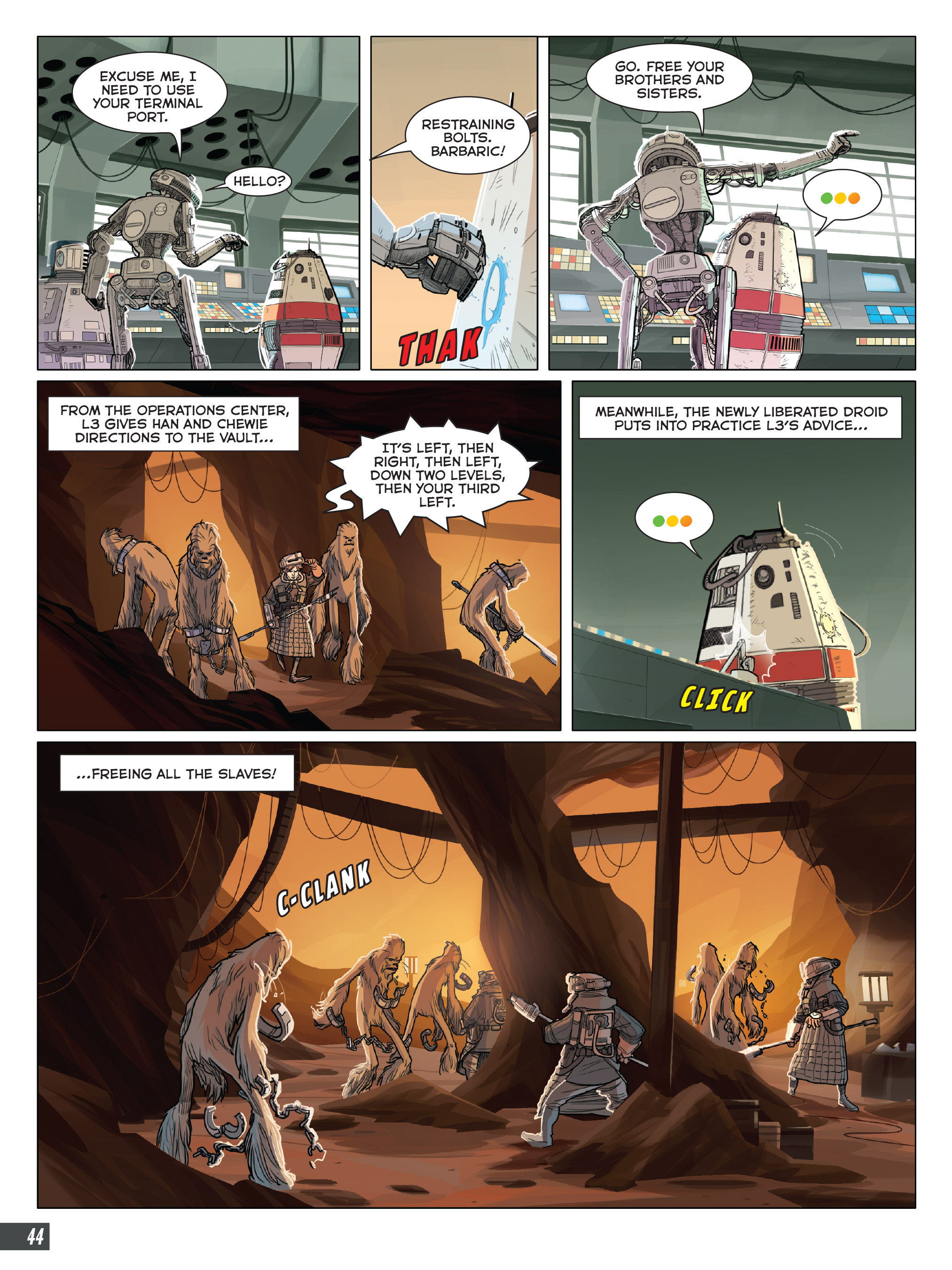 Read online Star Wars: Solo Graphic Novel Adaptation comic -  Issue # TPB - 43