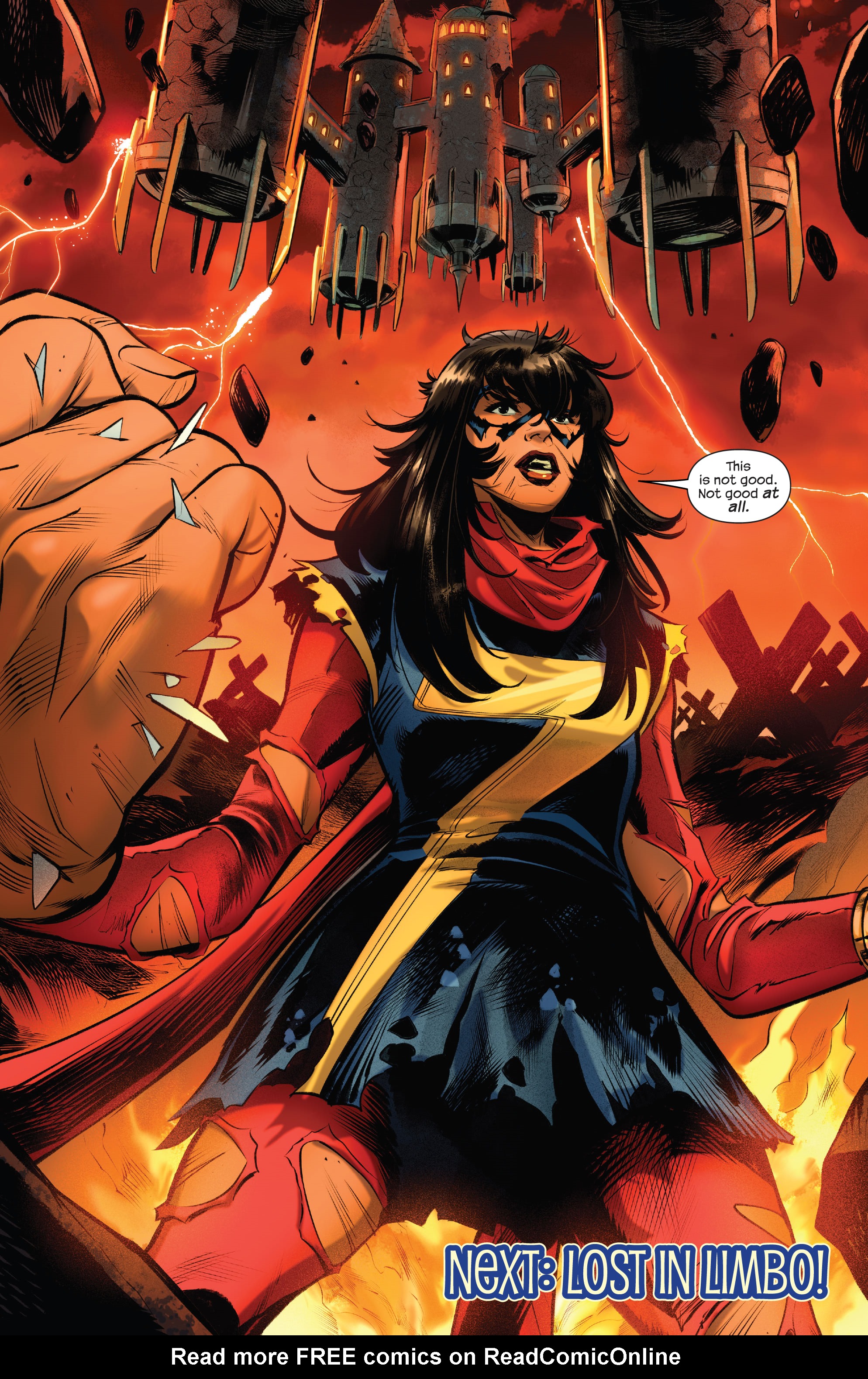 Read online Dark Web: Ms. Marvel comic -  Issue #1 - 23
