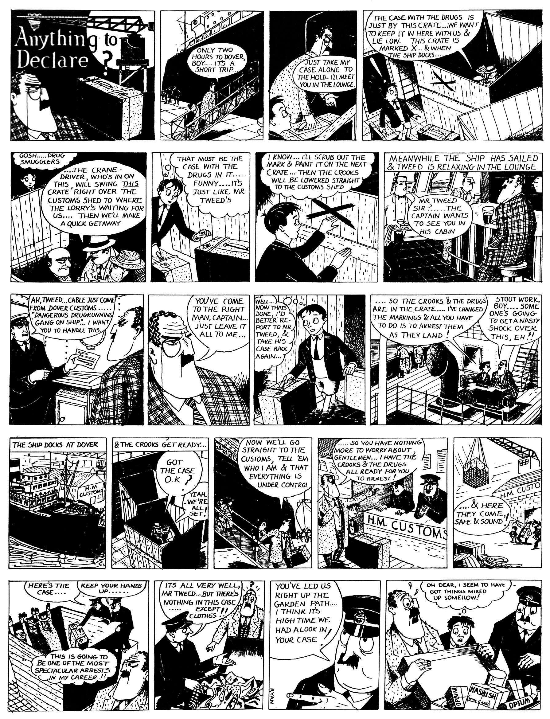 Read online Eagle Classics: Harris Tweed Extra Special Agent comic -  Issue # Full - 20