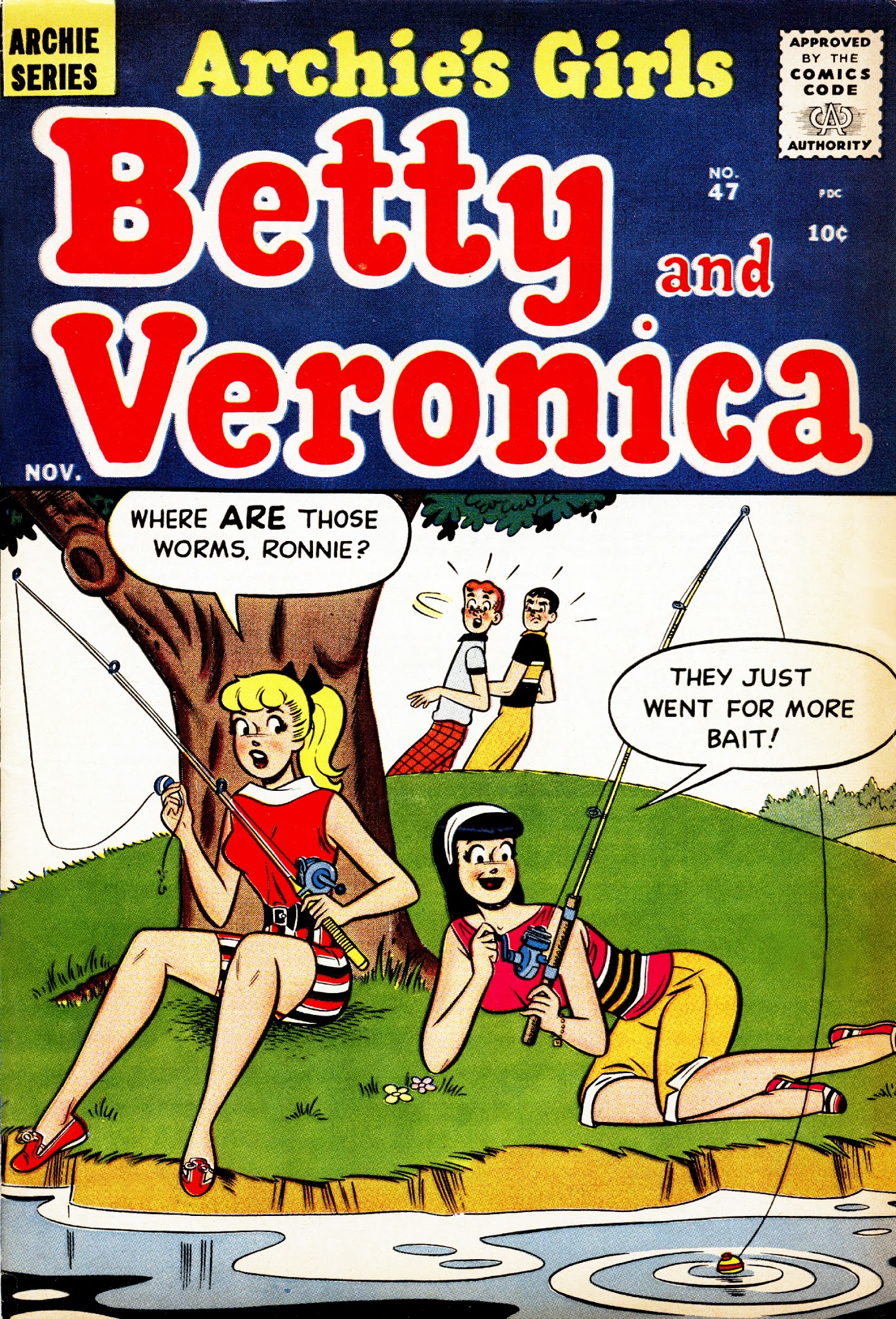 Read online Archie's Girls Betty and Veronica comic -  Issue #47 - 1