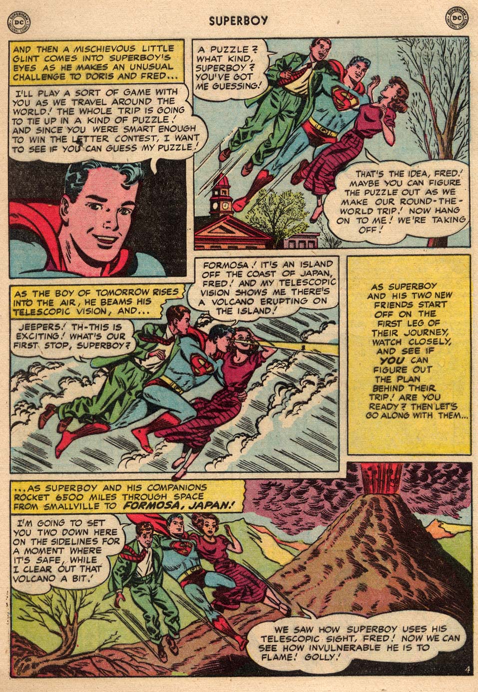 Read online Superboy (1949) comic -  Issue #7 - 5