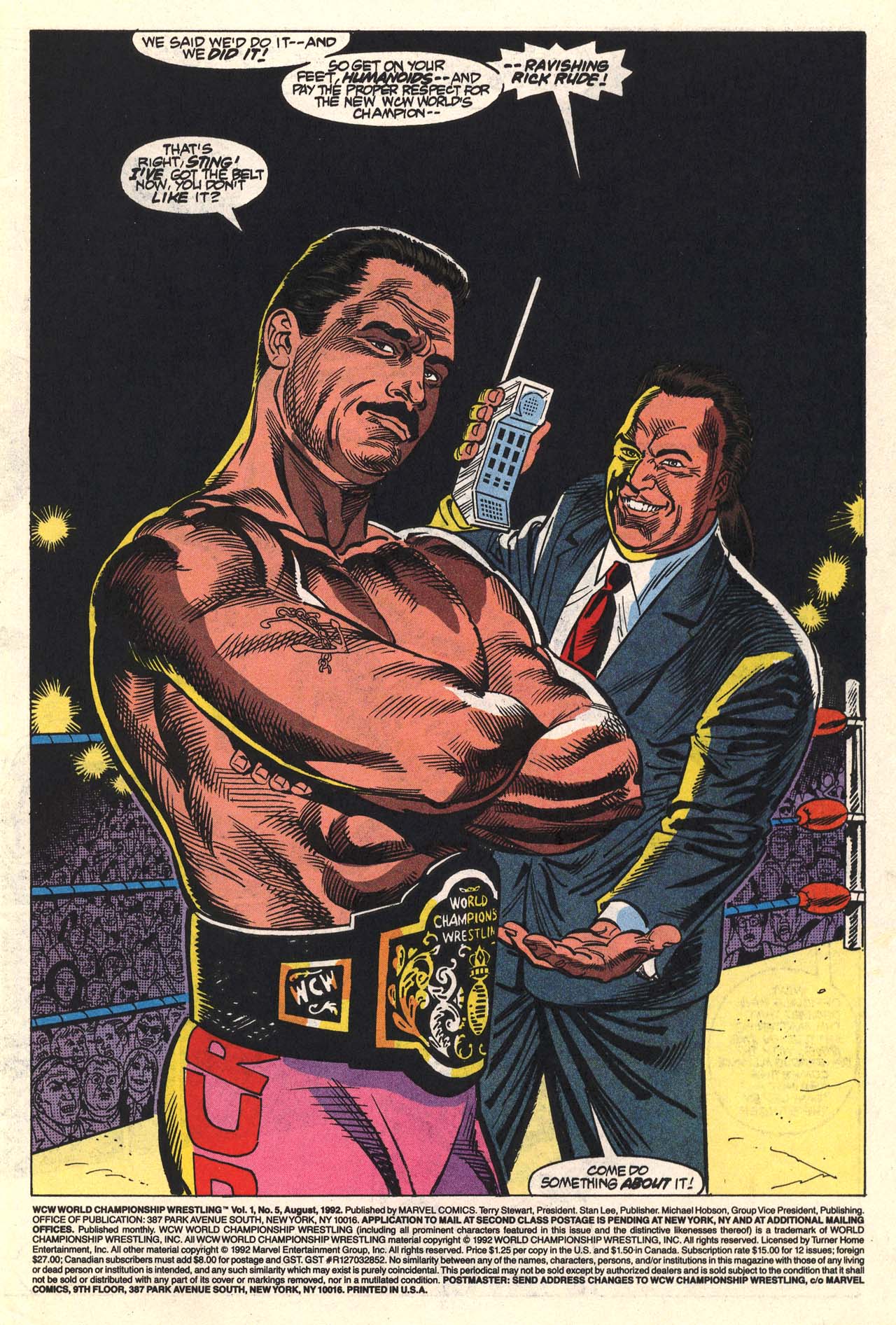 Read online WCW World Championship Wrestling comic -  Issue #5 - 3