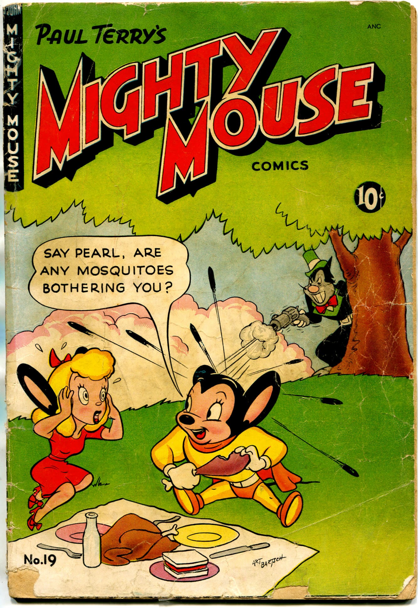 Read online Paul Terry's Mighty Mouse Comics comic -  Issue #19 - 1