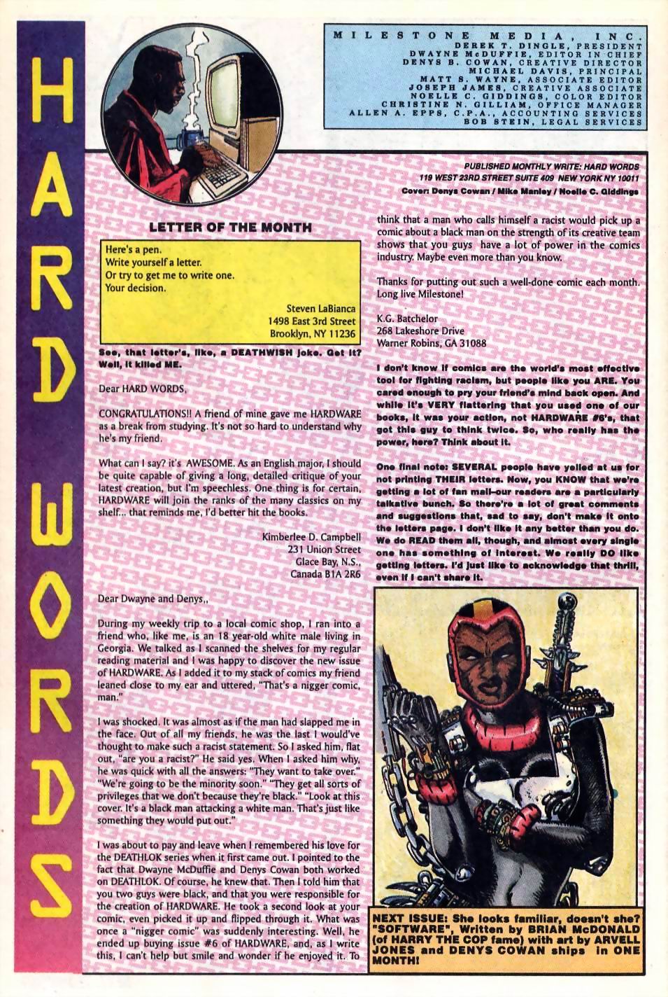 Read online Hardware comic -  Issue #8 - 24
