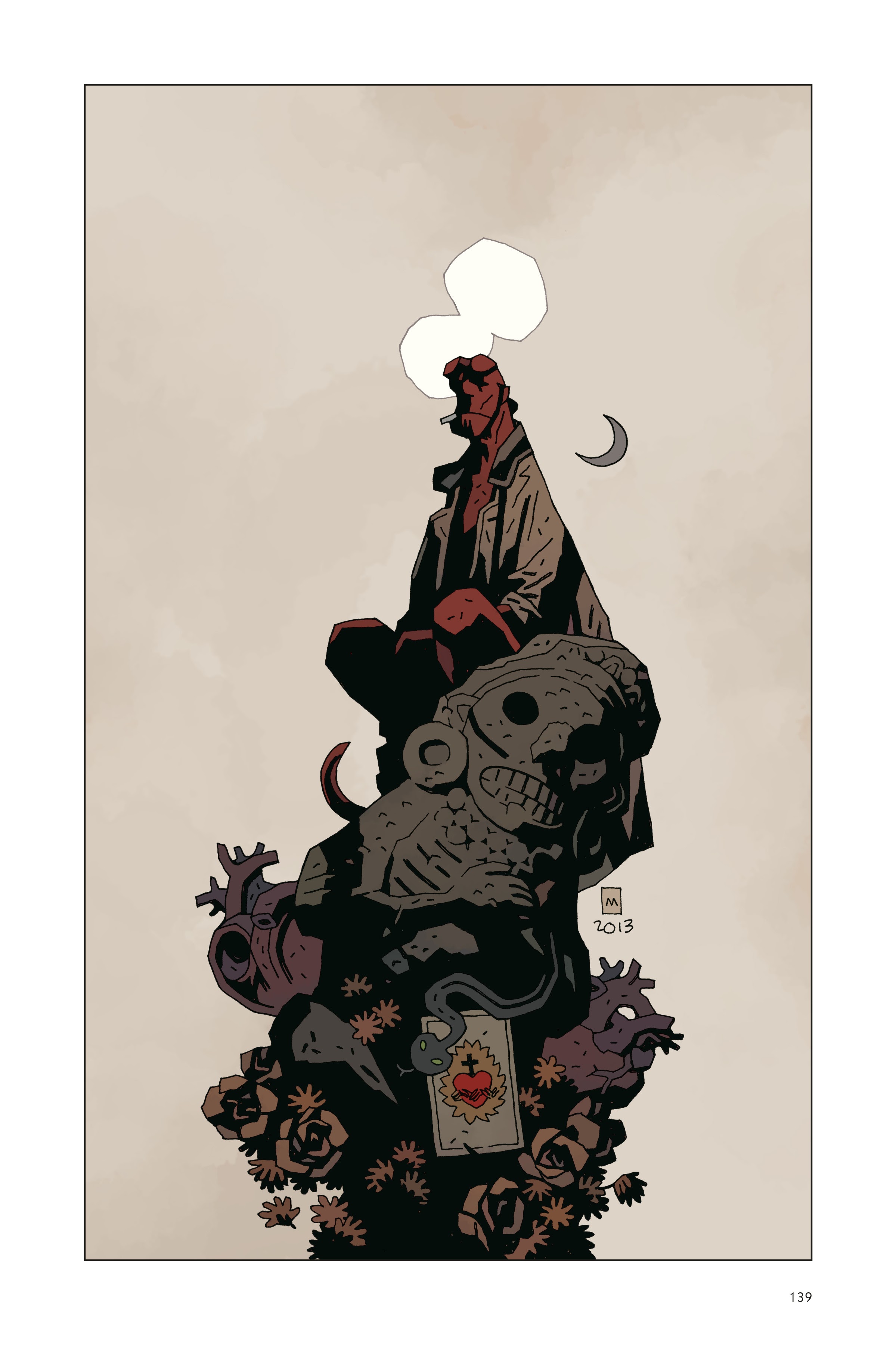 Read online Hellboy: 25 Years of Covers comic -  Issue # TPB (Part 2) - 41