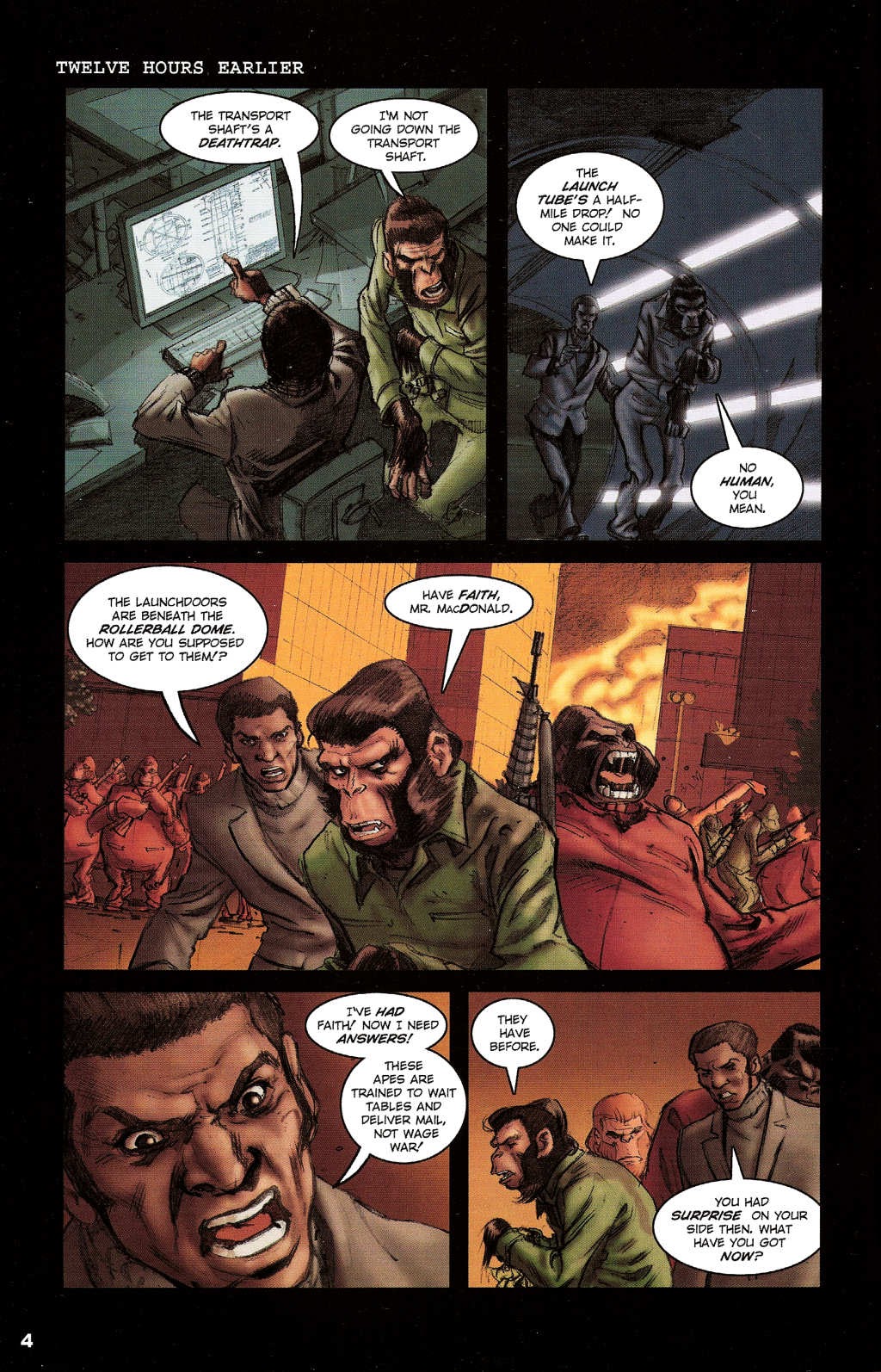 Read online Revolution on the Planet of the Apes comic -  Issue #6 - 4