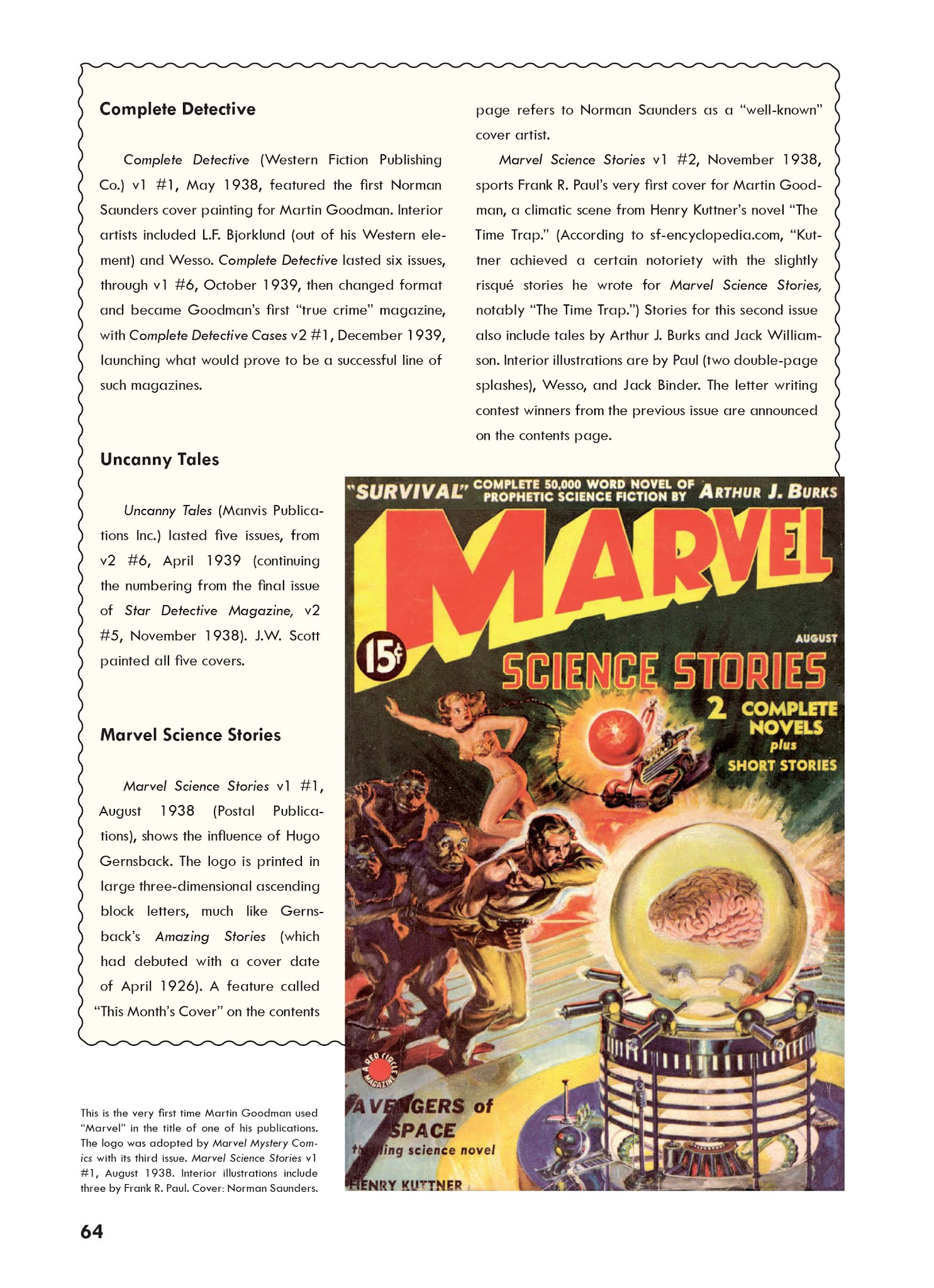 Read online The Secret History of Marvel Comics comic -  Issue # TPB (Part 1) - 63
