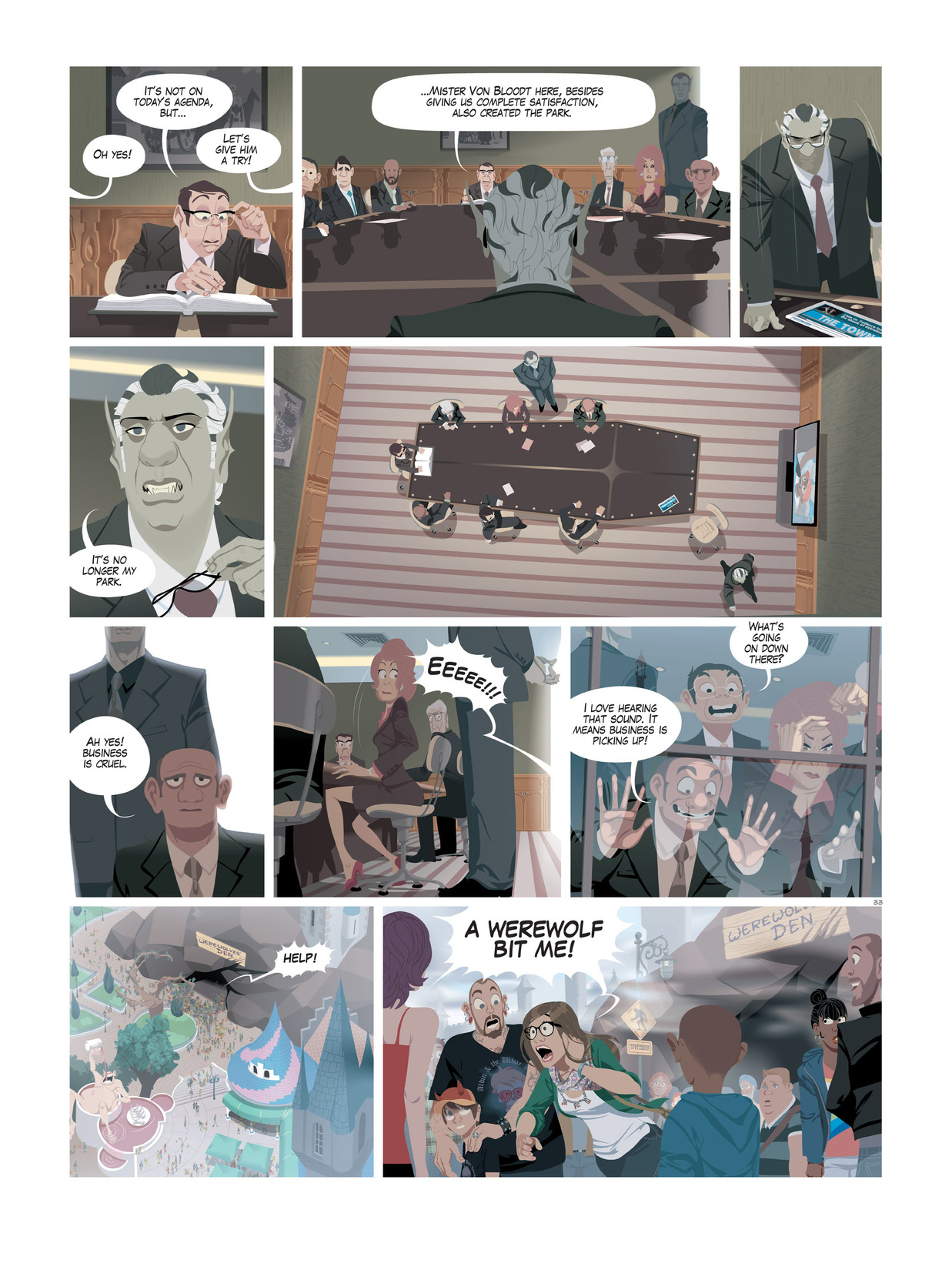 Read online Zombillenium comic -  Issue # TPB 3 - 37