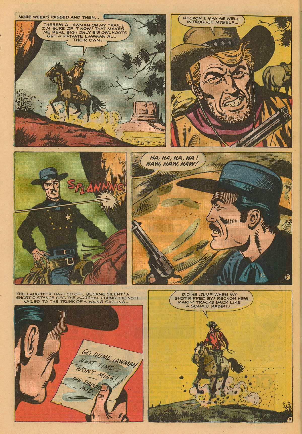 Read online The Outlaw Kid (1970) comic -  Issue #21 - 32