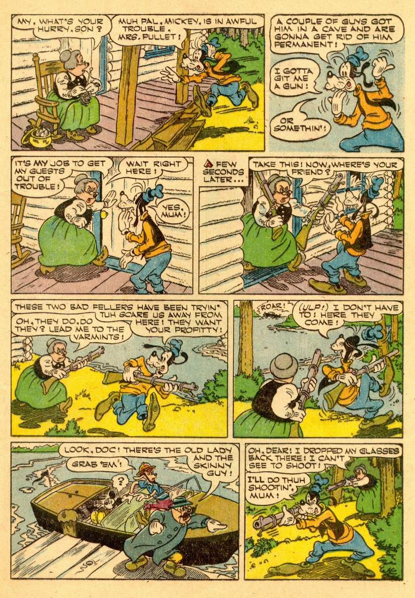 Read online Walt Disney's Comics and Stories comic -  Issue #154 - 45