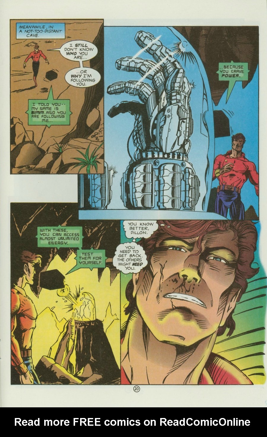 Read online Ex-Mutants comic -  Issue #13 - 25