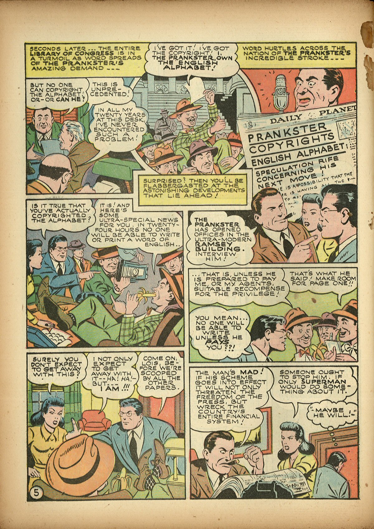 Read online Superman (1939) comic -  Issue #22 - 38