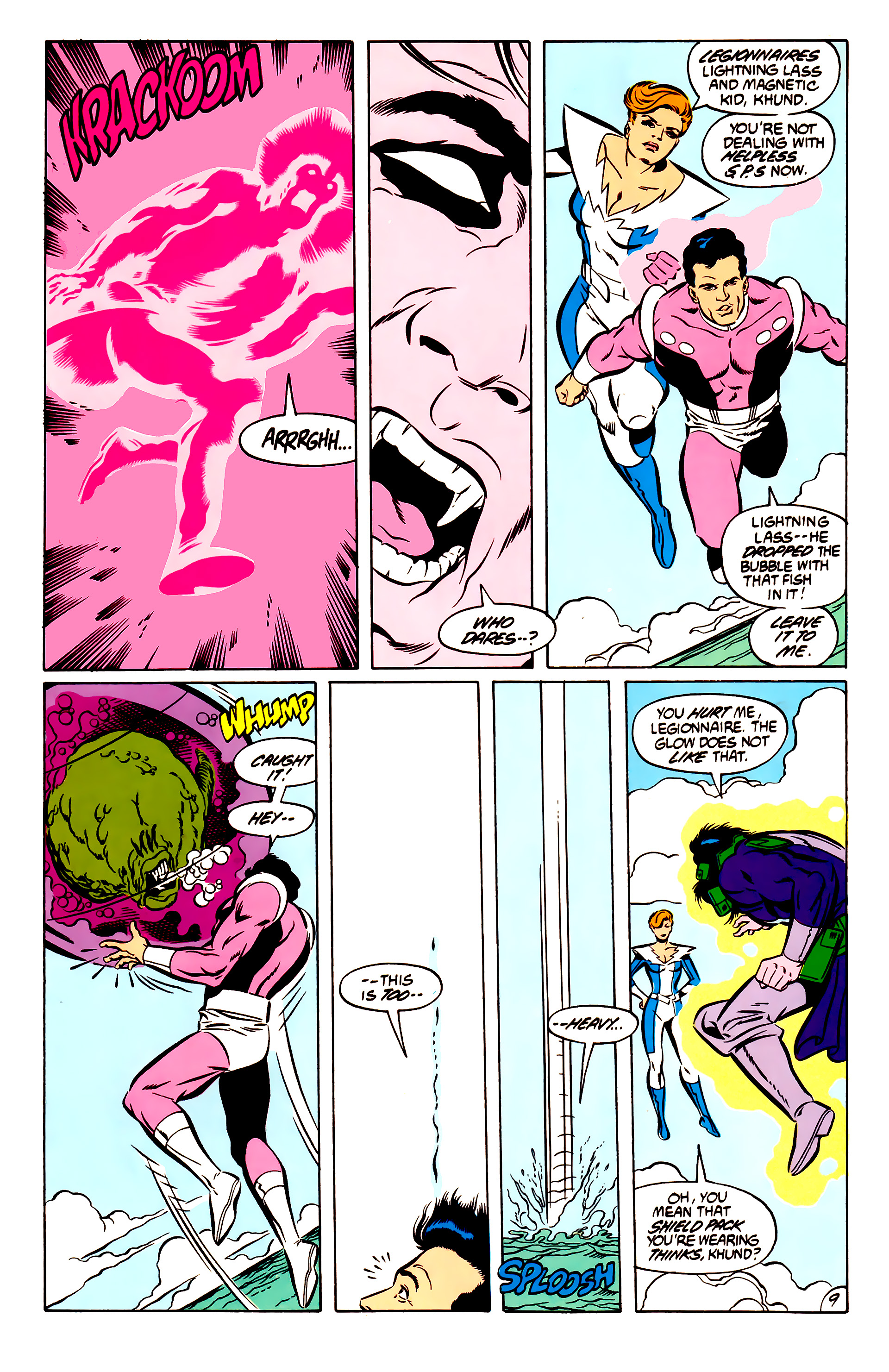 Read online Legion of Super-Heroes (1984) comic -  Issue #51 - 10