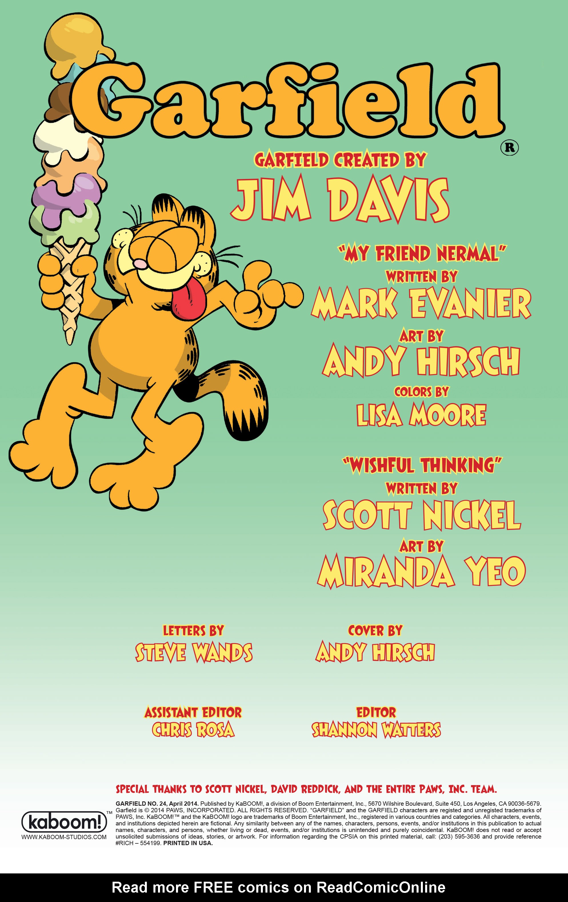 Read online Garfield comic -  Issue #24 - 2