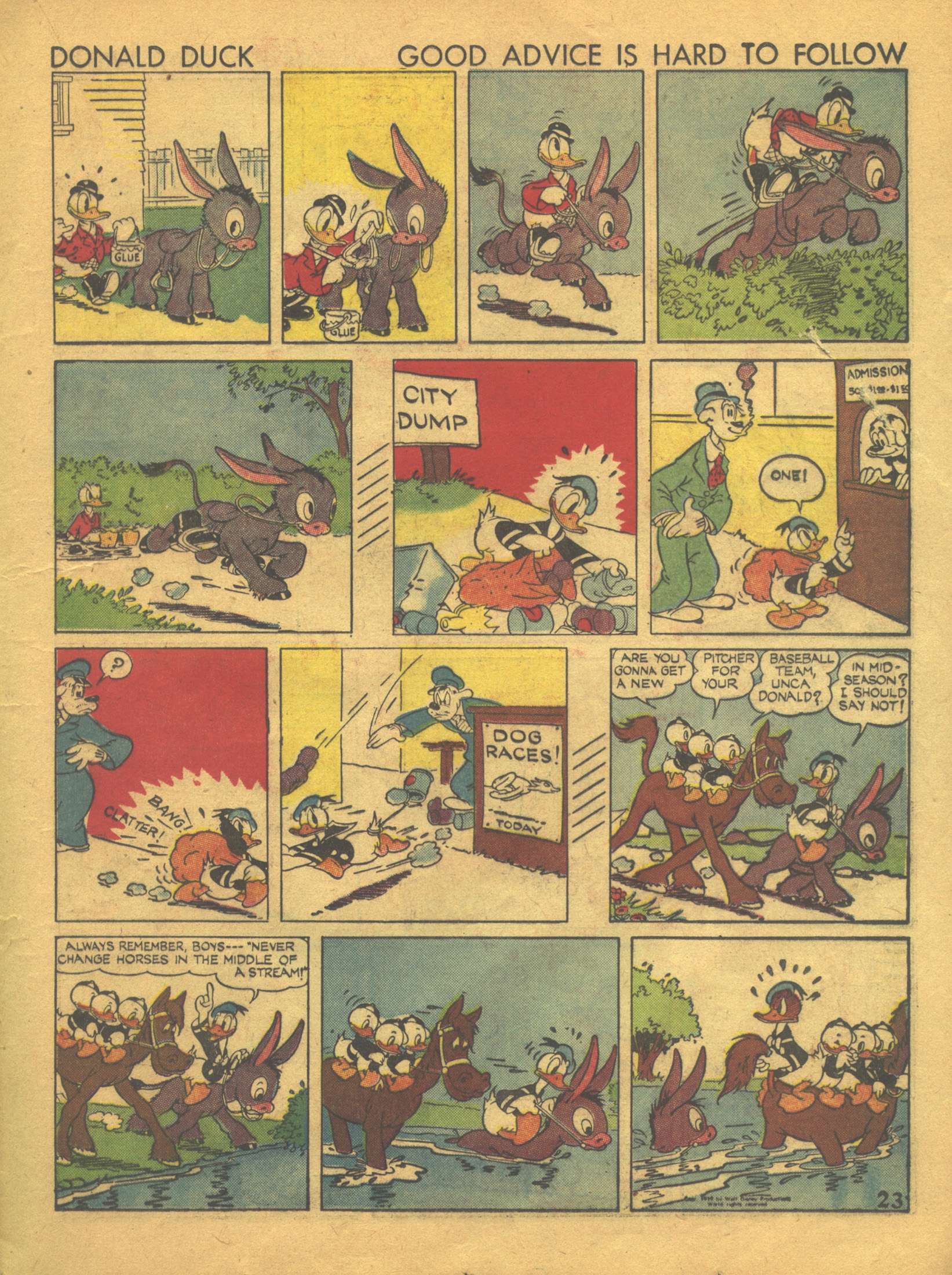 Read online Walt Disney's Comics and Stories comic -  Issue #17 - 25