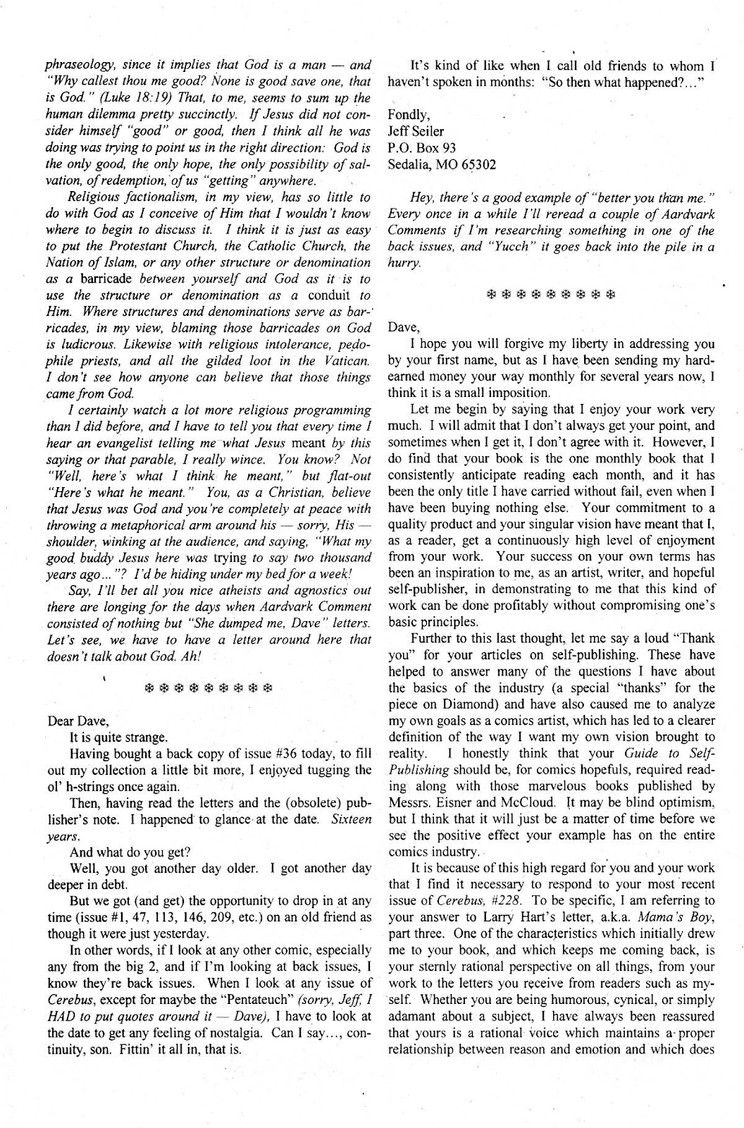 Cerebus issue 235 - Page 21