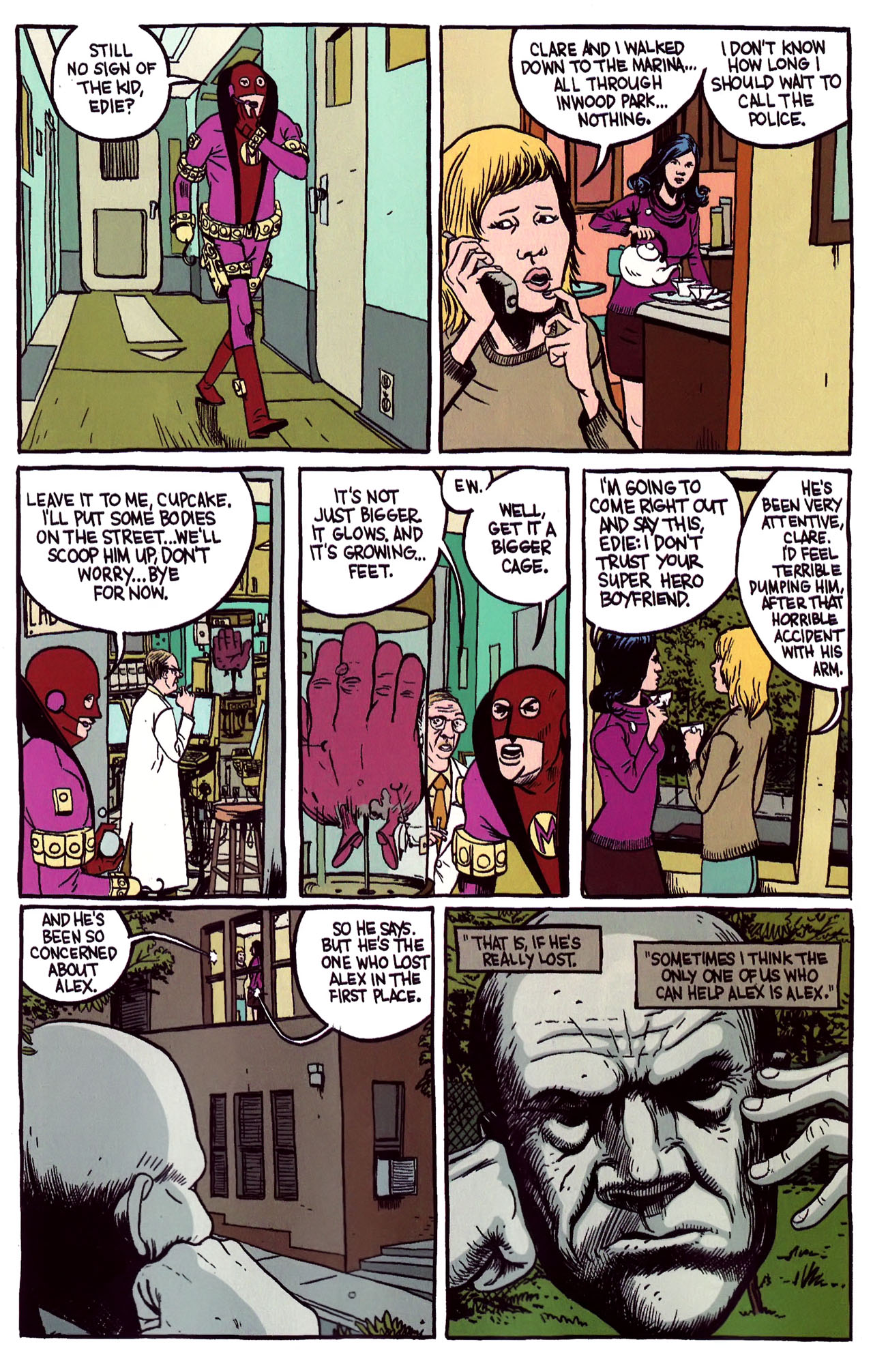 Read online Omega: The Unknown (2007) comic -  Issue #5 - 15