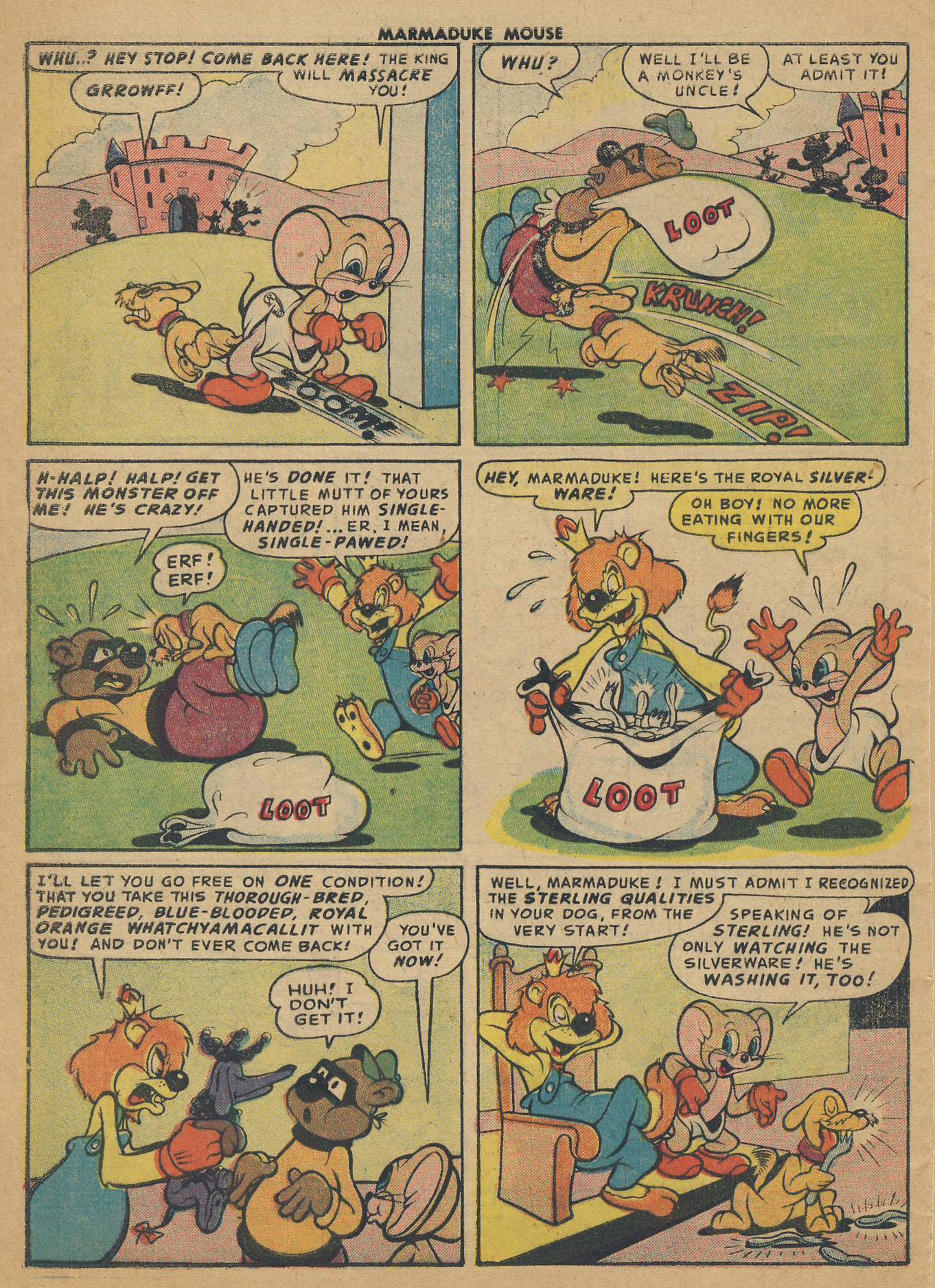 Read online Marmaduke Mouse comic -  Issue #54 - 32