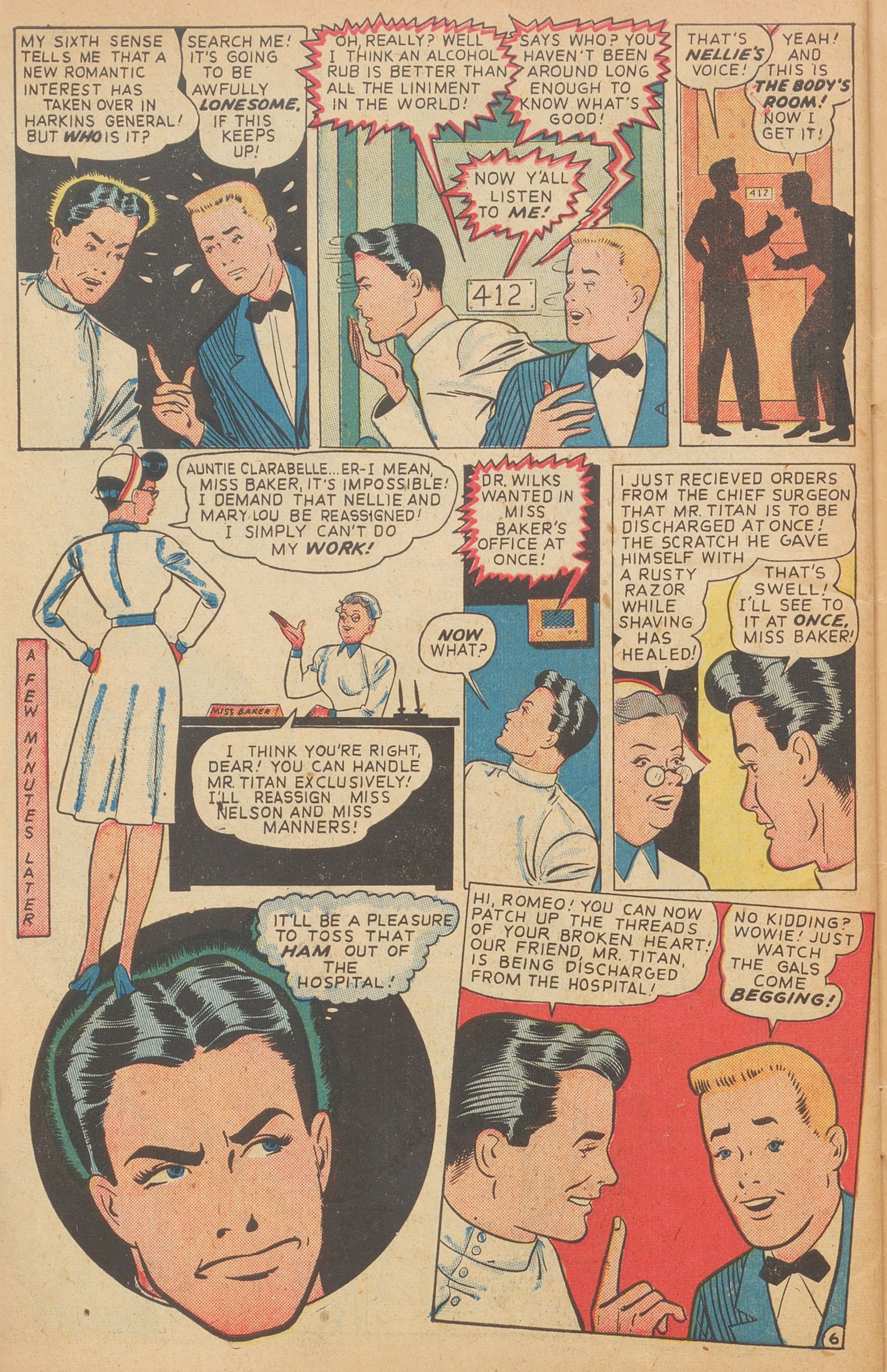 Read online Nellie The Nurse (1945) comic -  Issue #15 - 48