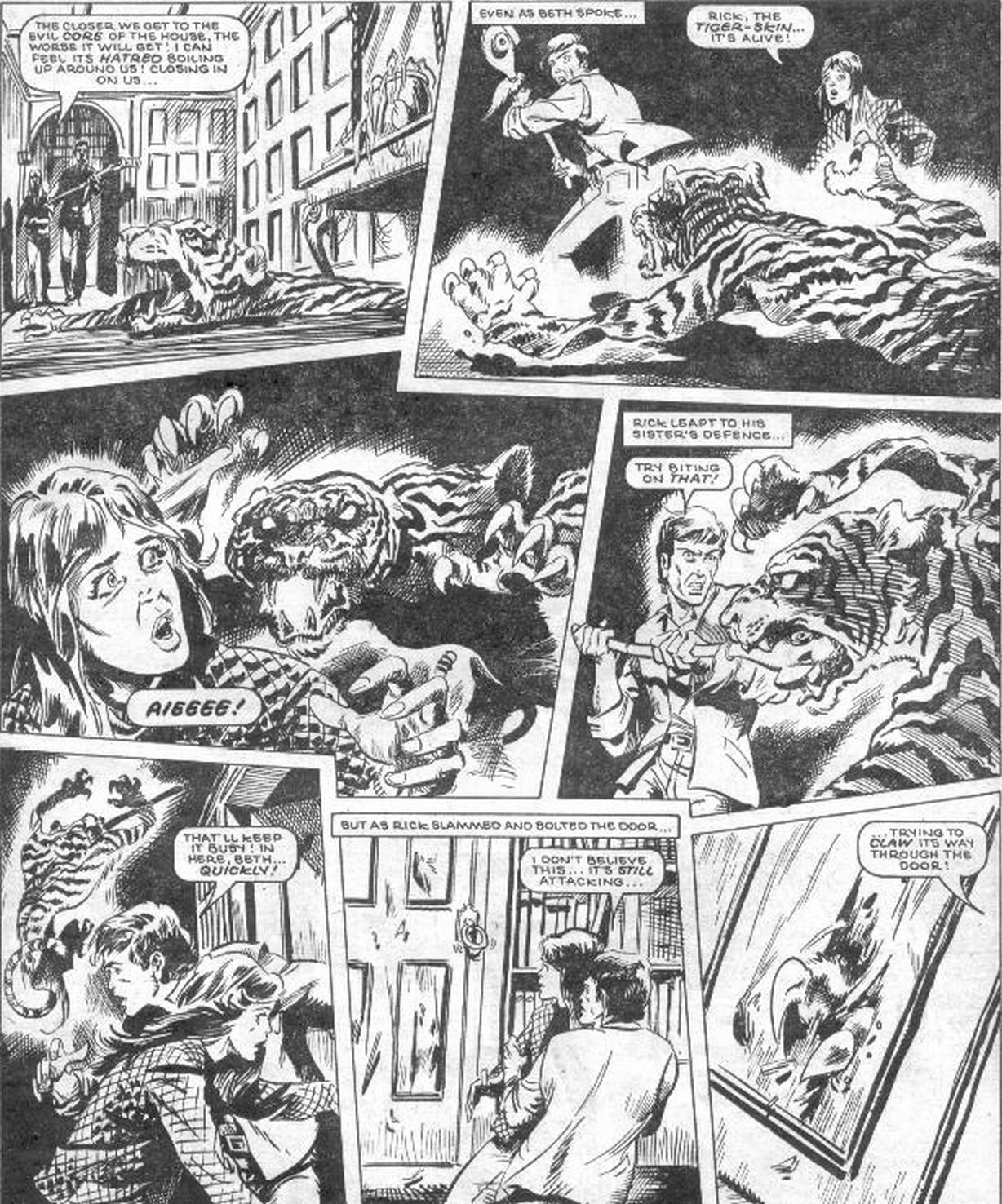 Read online Scream! (1984) comic -  Issue #13 - 5