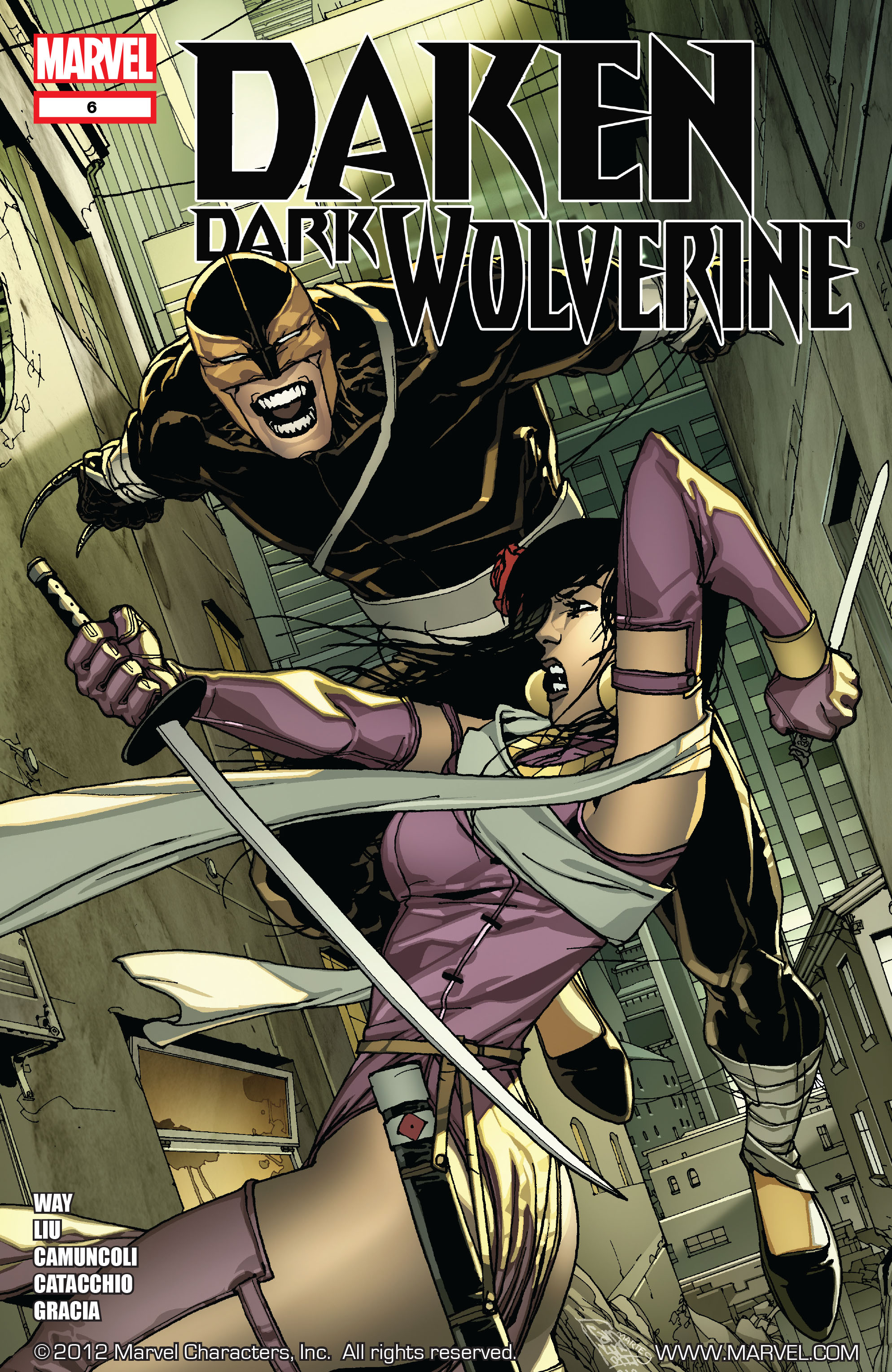 Read online Daken: Dark Wolverine comic -  Issue #6 - 1