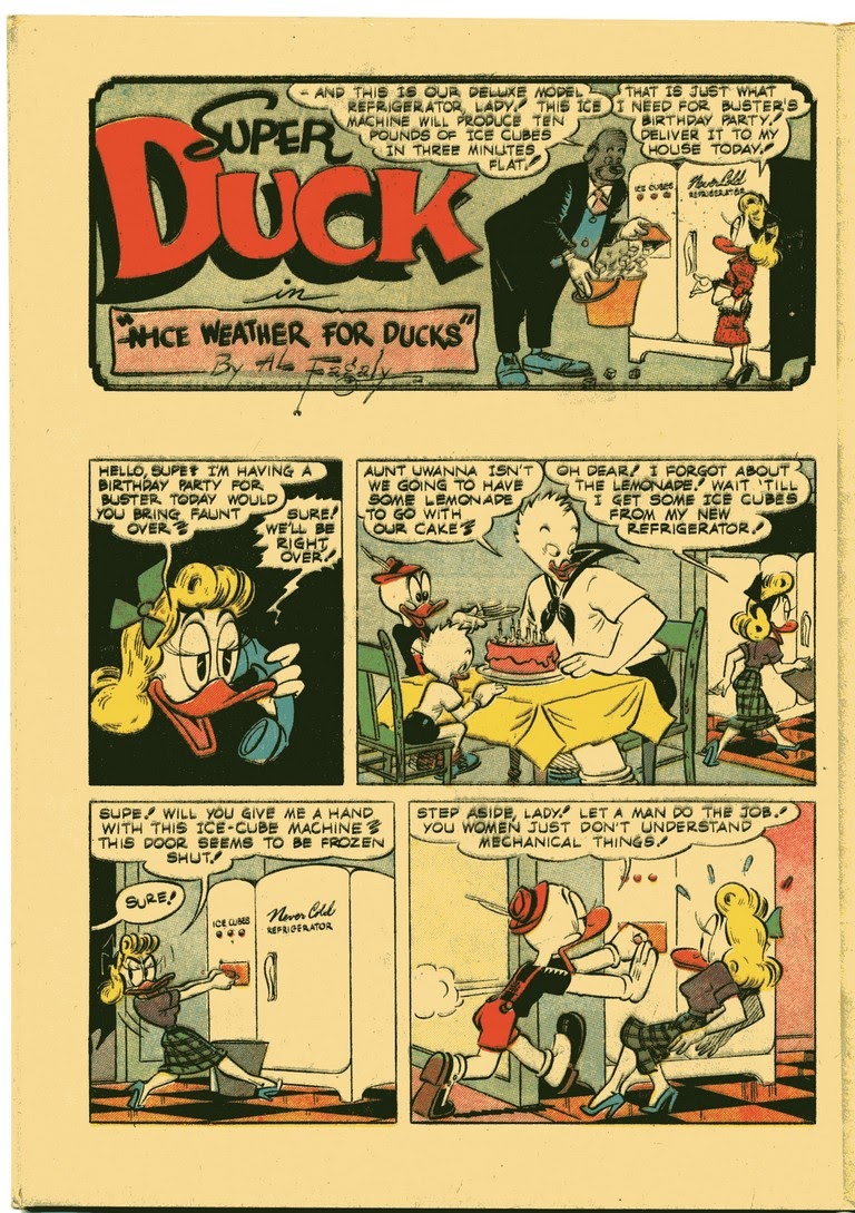 Read online Super Duck Comics comic -  Issue #43 - 44